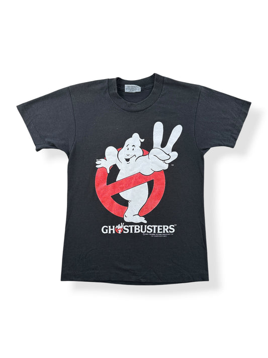 Front of Vintage '89 Ghostbusters Baby Tee SZ XXS