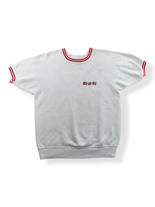 Front of Vintage 60s Champion WSU Short Sleeve Crewneck SZ M (Fits S)