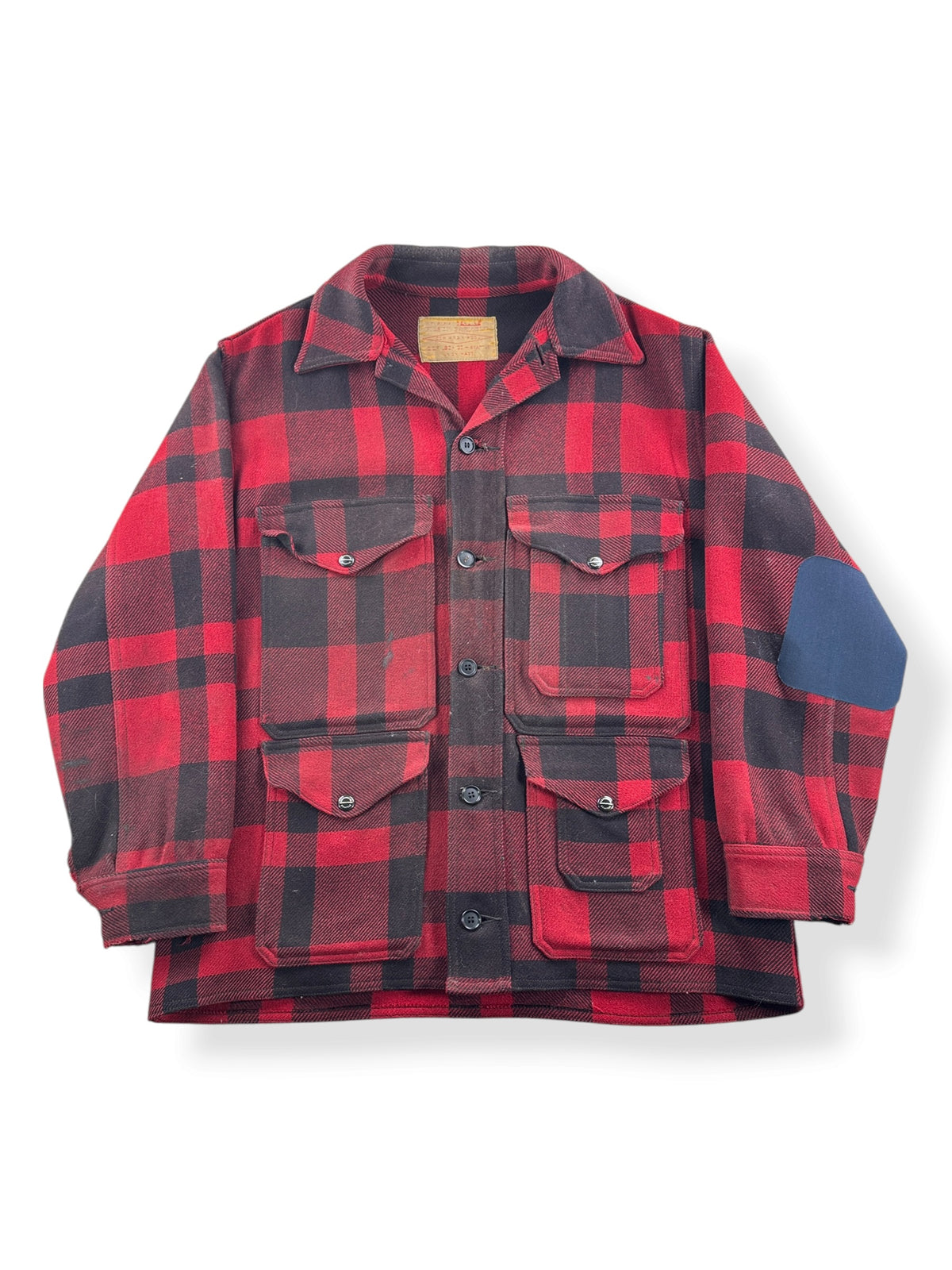 Front of Vintage 40s Era Filson Wool Mackinaw Cruiser Jacket SZ L