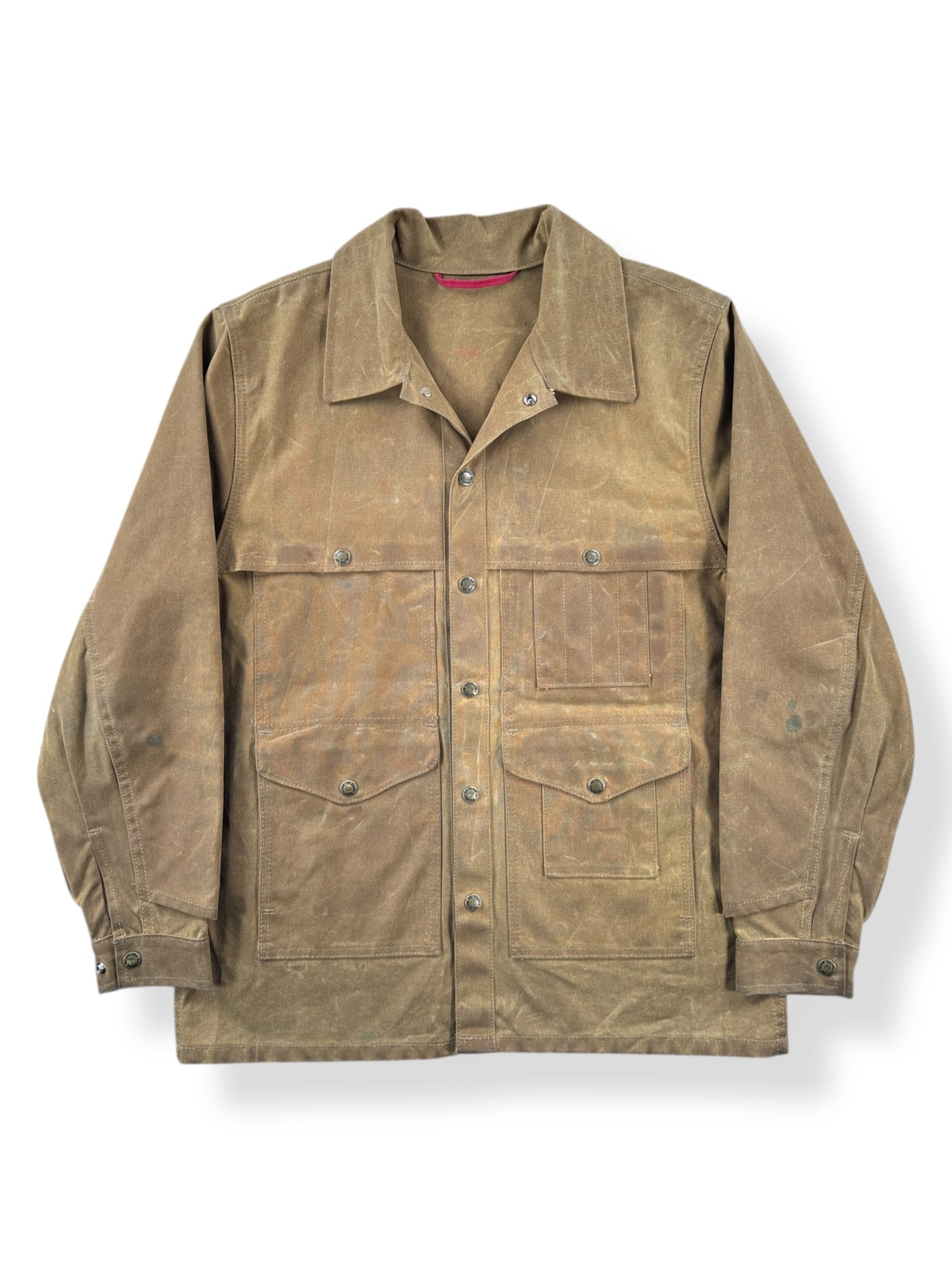 Front of Filson Tin Cloth Cruiser Jacket SZ M