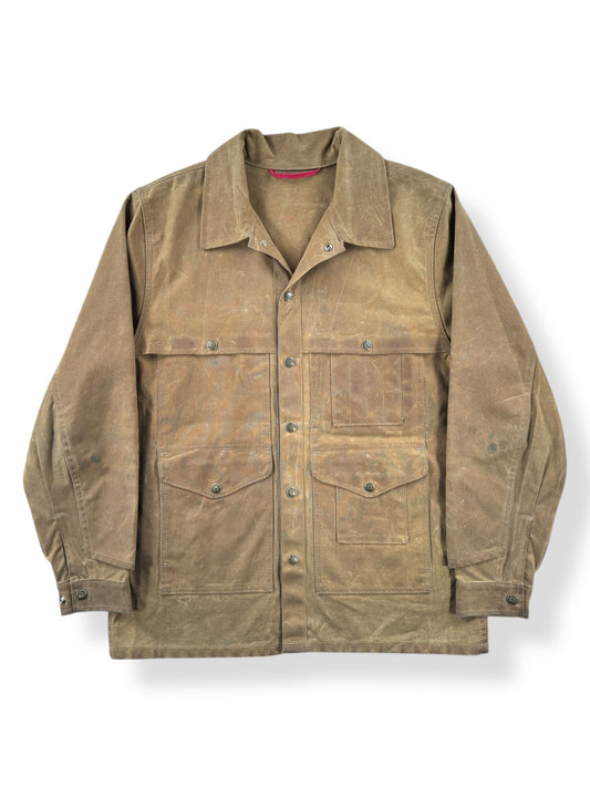 Front of Filson Tin Cloth Cruiser Jacket SZ M