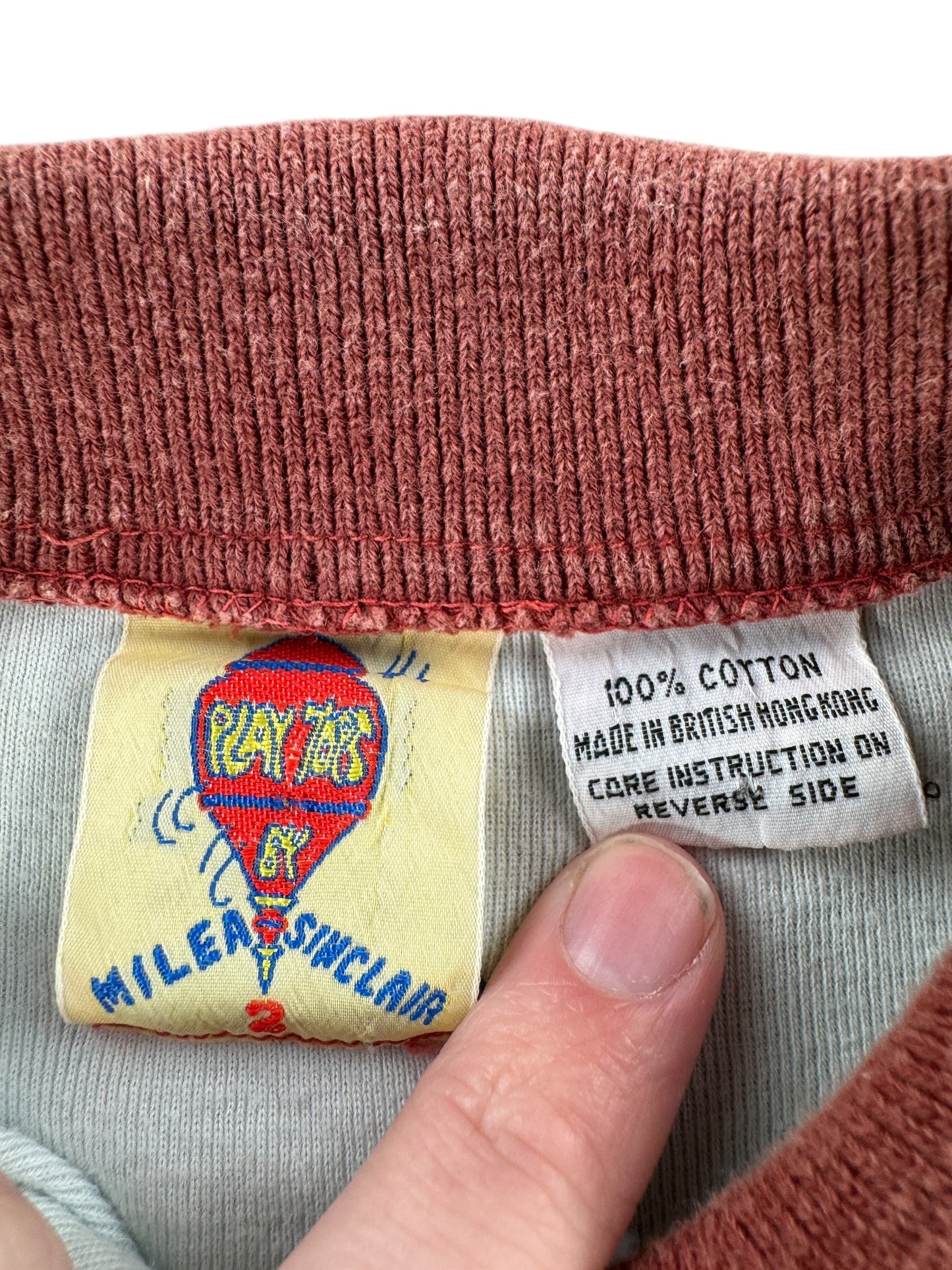 Tag on Vintage 70s Play Tops by Milea Sinclair Photographer Top SZ S