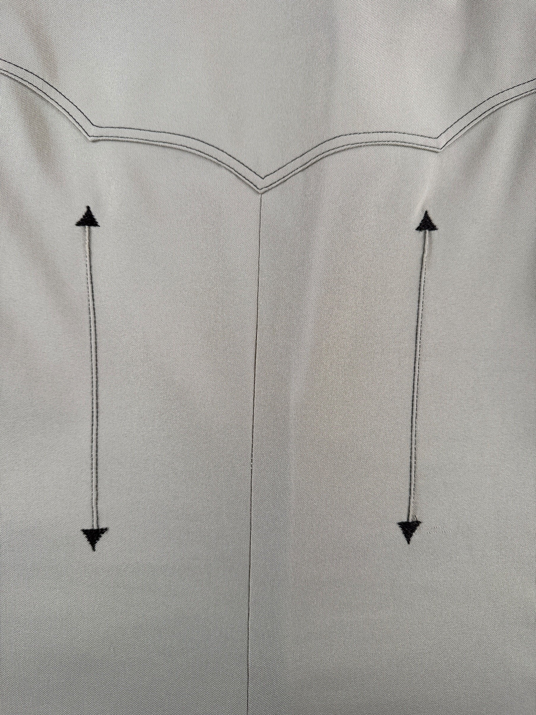 Design on Vintage H Bar C Western Sport Coat SZ 42