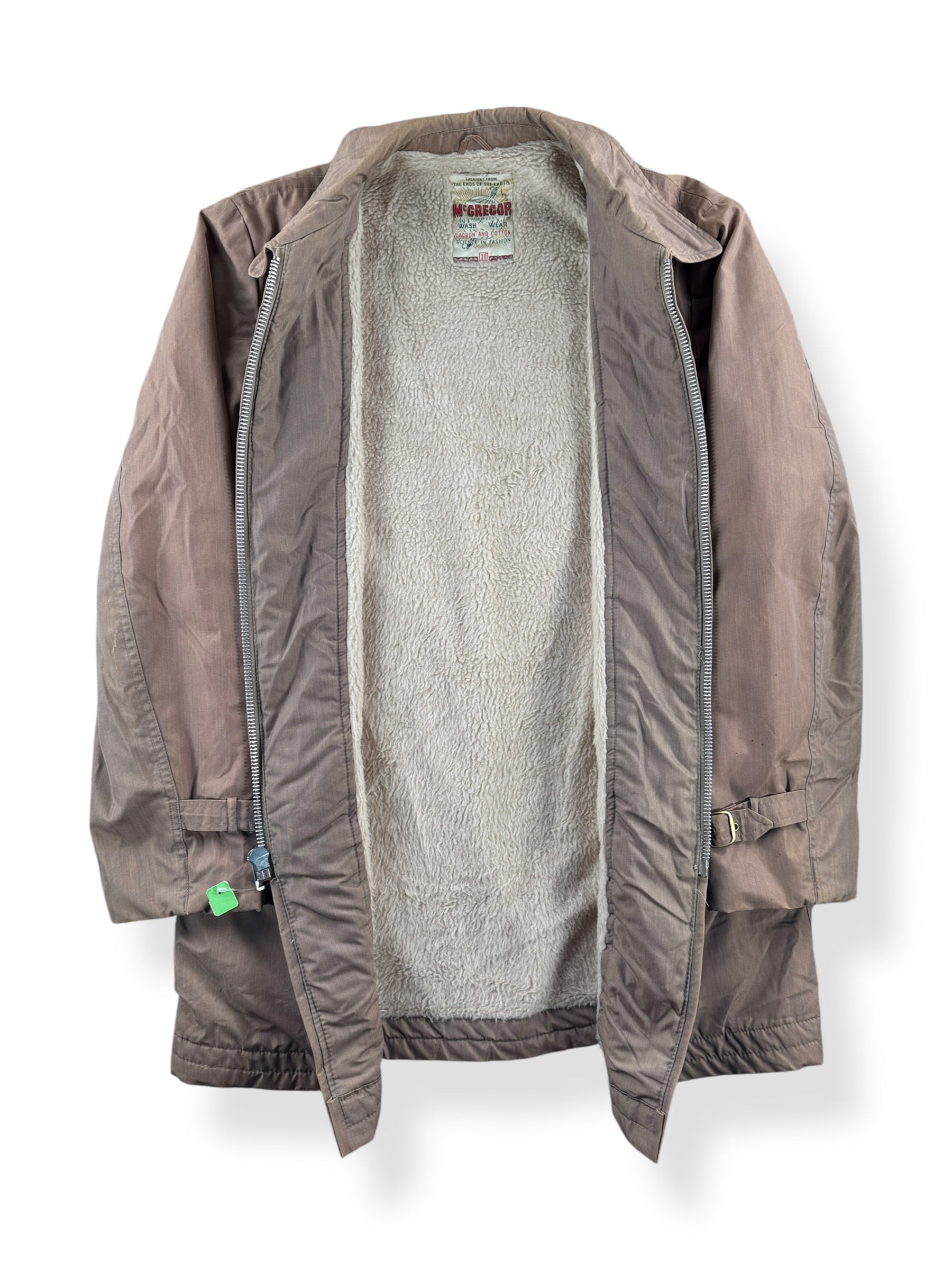 Inside of Vintage NOS McGregor Jacket SZ 38