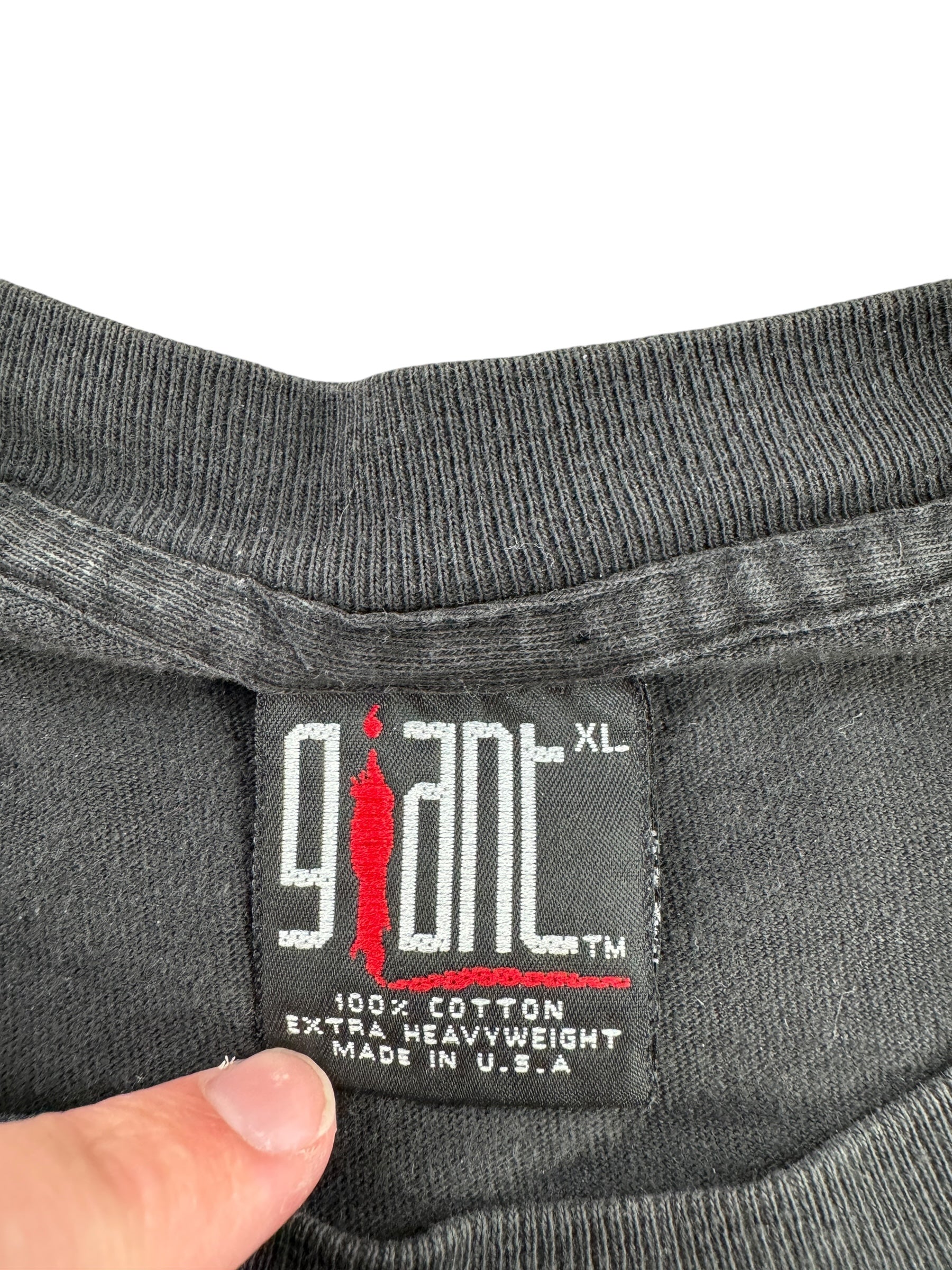 Tag on Vintage 1995 Metallica Fan Club Tee SZ XL