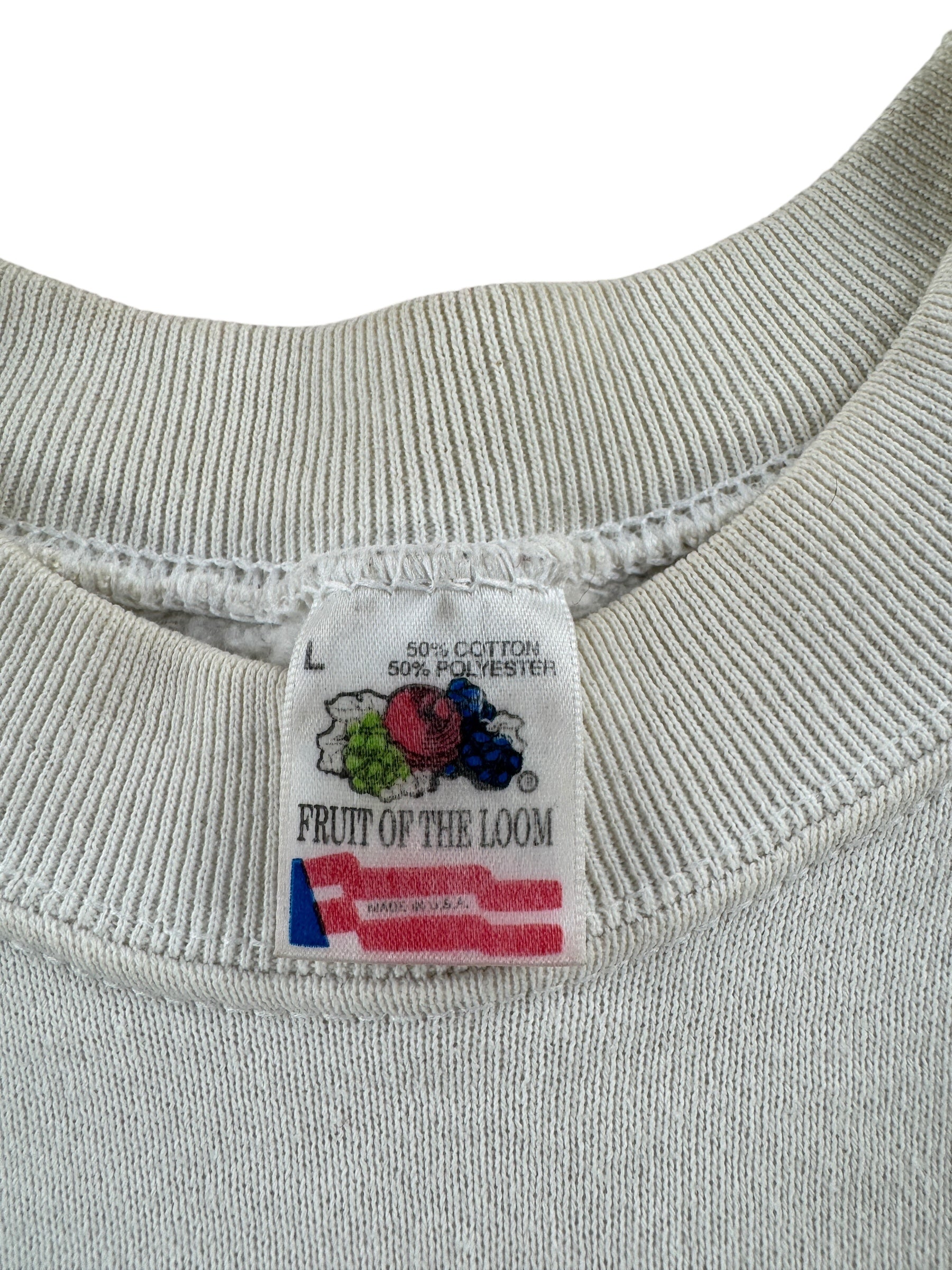 Tag on Vintage Elvis Presley Crewneck AS IS SZ L