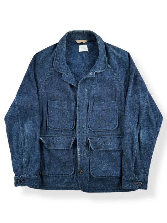 Front of Modern Apolis Indigo Chore Coat SZ L
