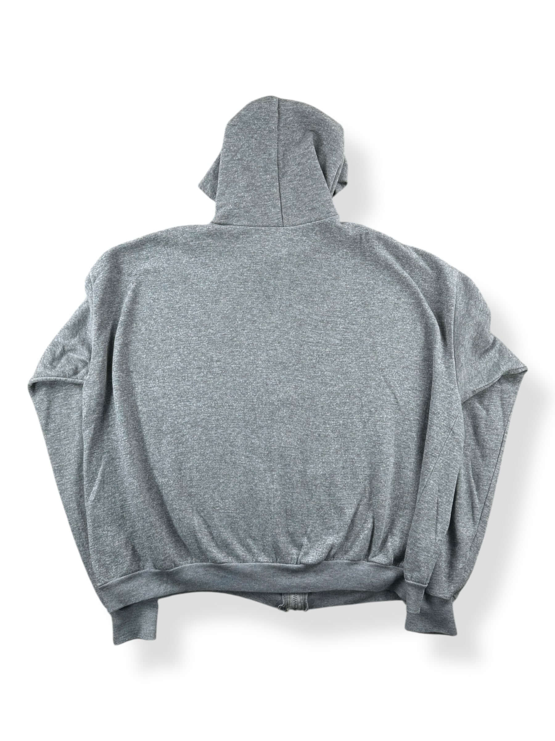 Back of Vintage Boxy Oversized Healthknit Zip Up Hoodie SZ 3XL