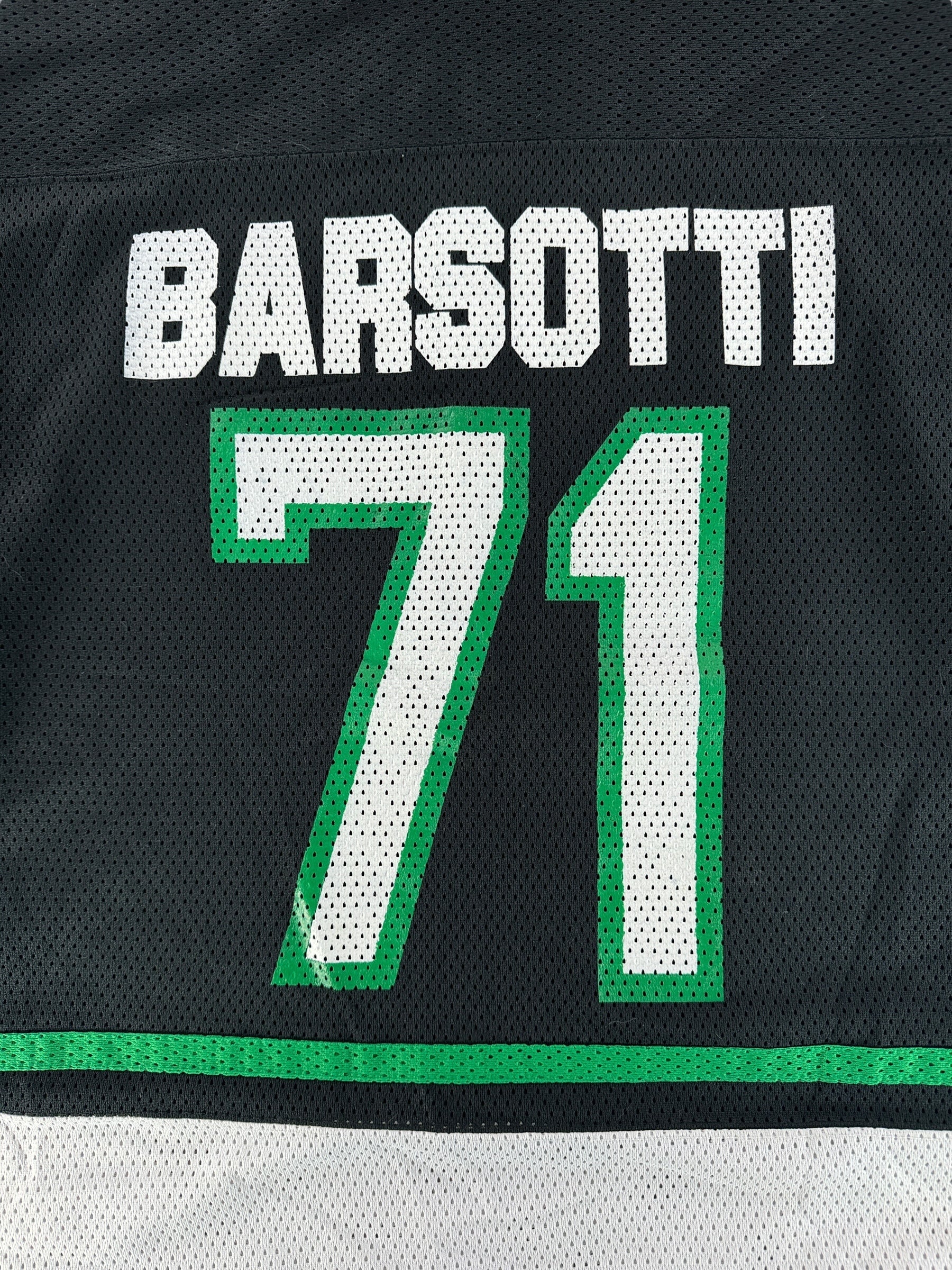 Back Graphic on Vintage 1990s Era Hagfish Band Hockey Jersey SZ L