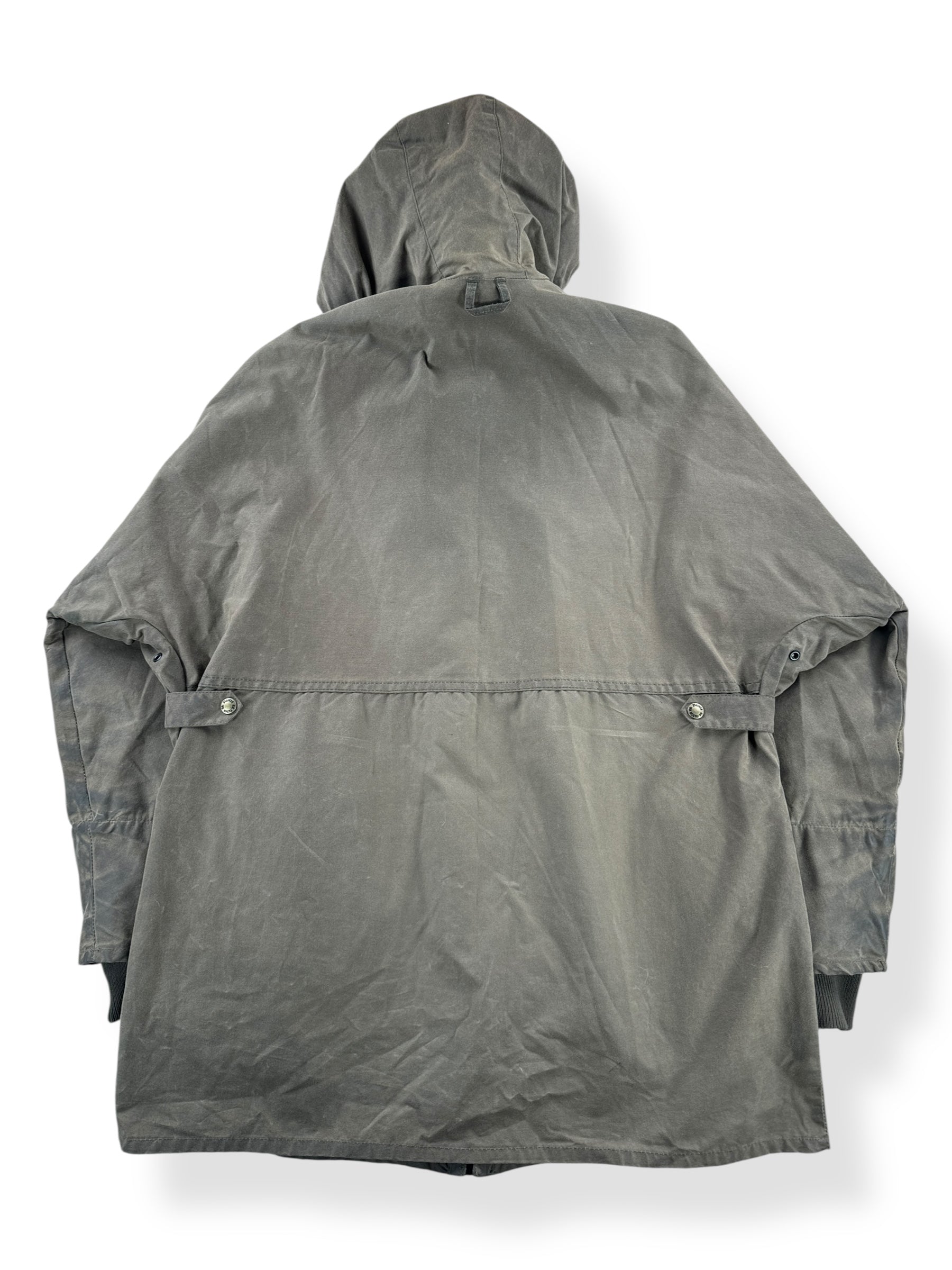 Back of Vintage Filson All Season Rain Coat SZ L