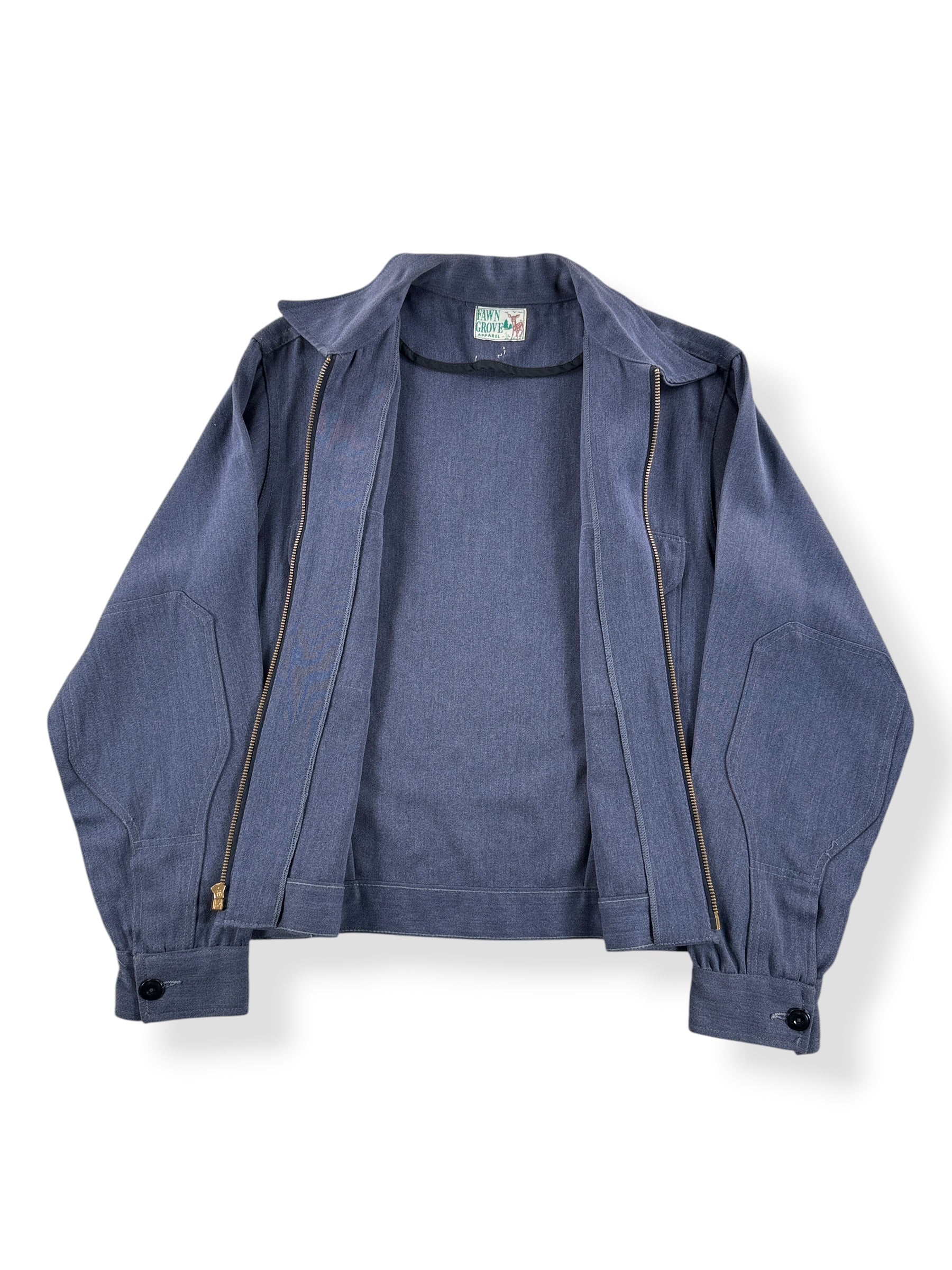 Inside of Vintage 50s Fawn Grove Work Jacket SZ M