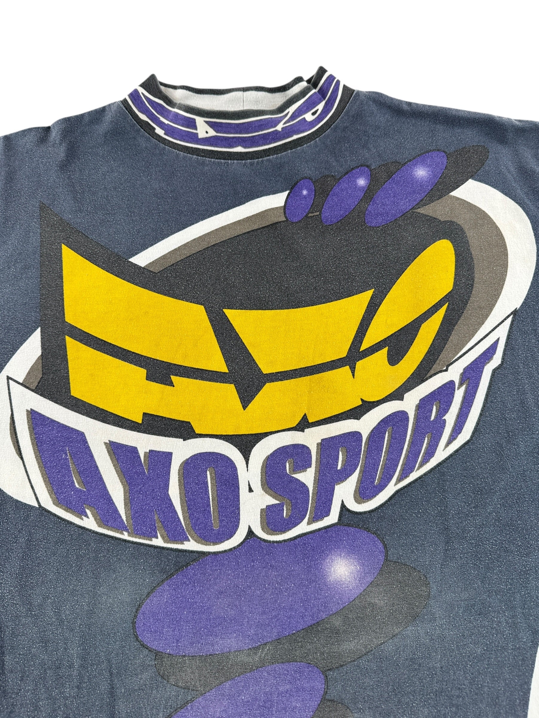 Graphic of Vintage AXO Sport Racing Jersey SZ L