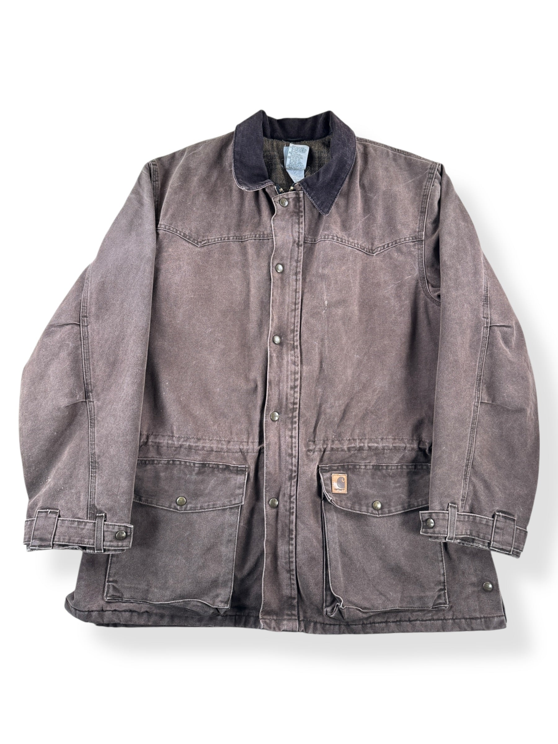 Front of Carhartt C52 CHT Coat SZ XXL