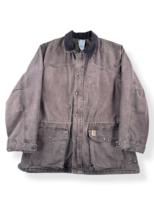 Front of Carhartt C52 CHT Coat SZ XXL