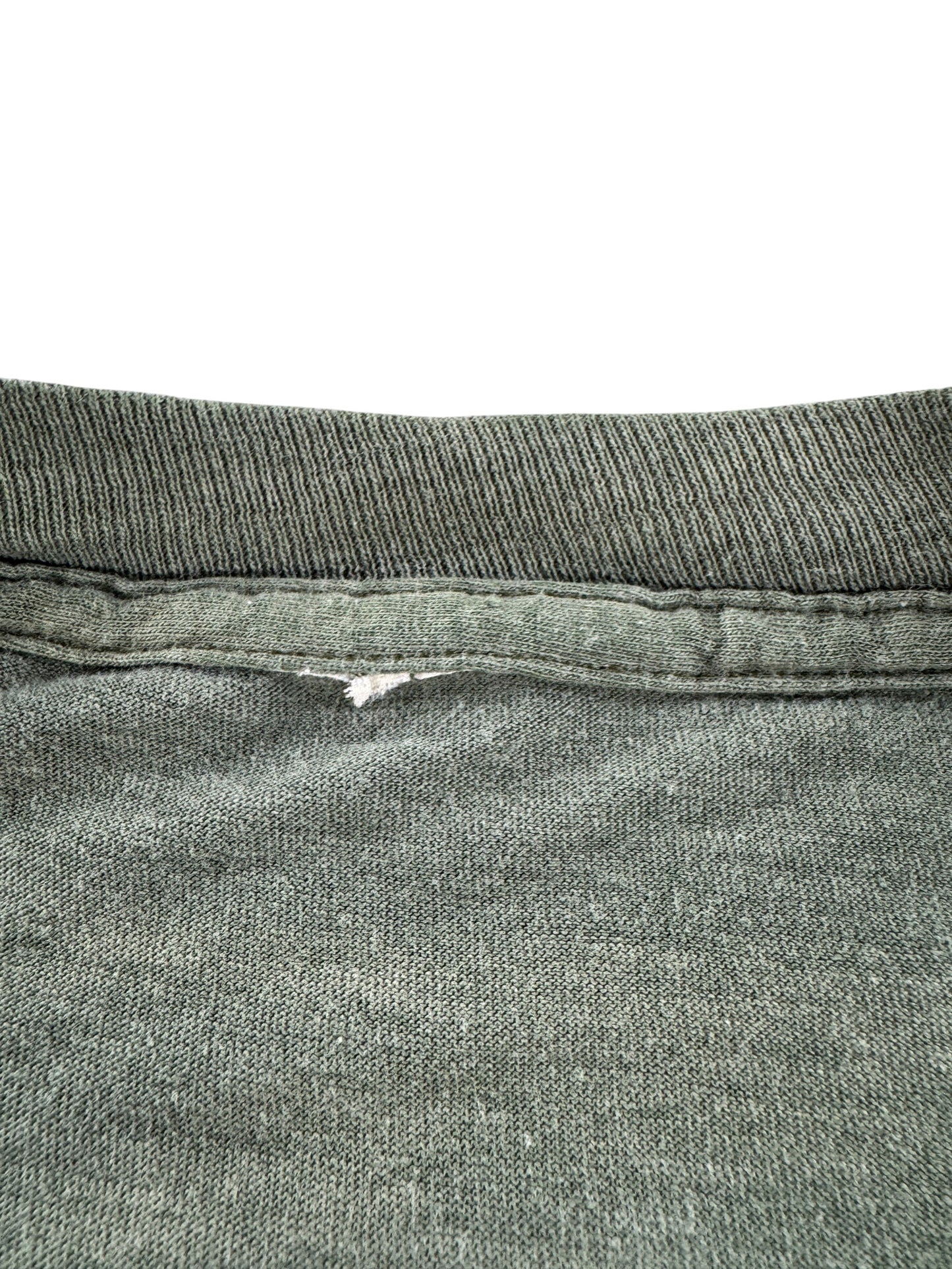Missing Tag on Vintage Military Head Cook Tee SZ M
