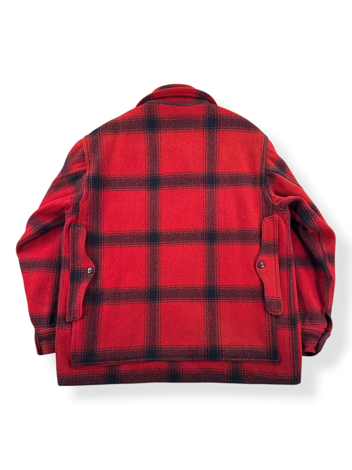 Back of Vintage 40s/50s Filson 75% Red Hunter Jacket SZ 38