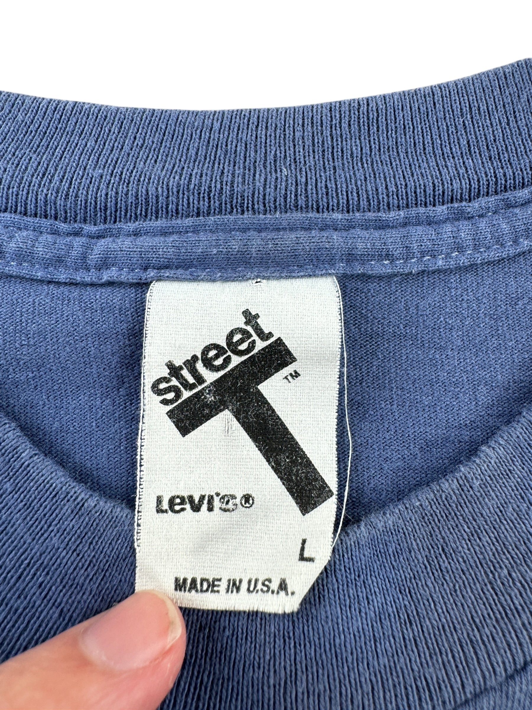 Tag on Vintage Sit On It Levi's Tee SZ L
