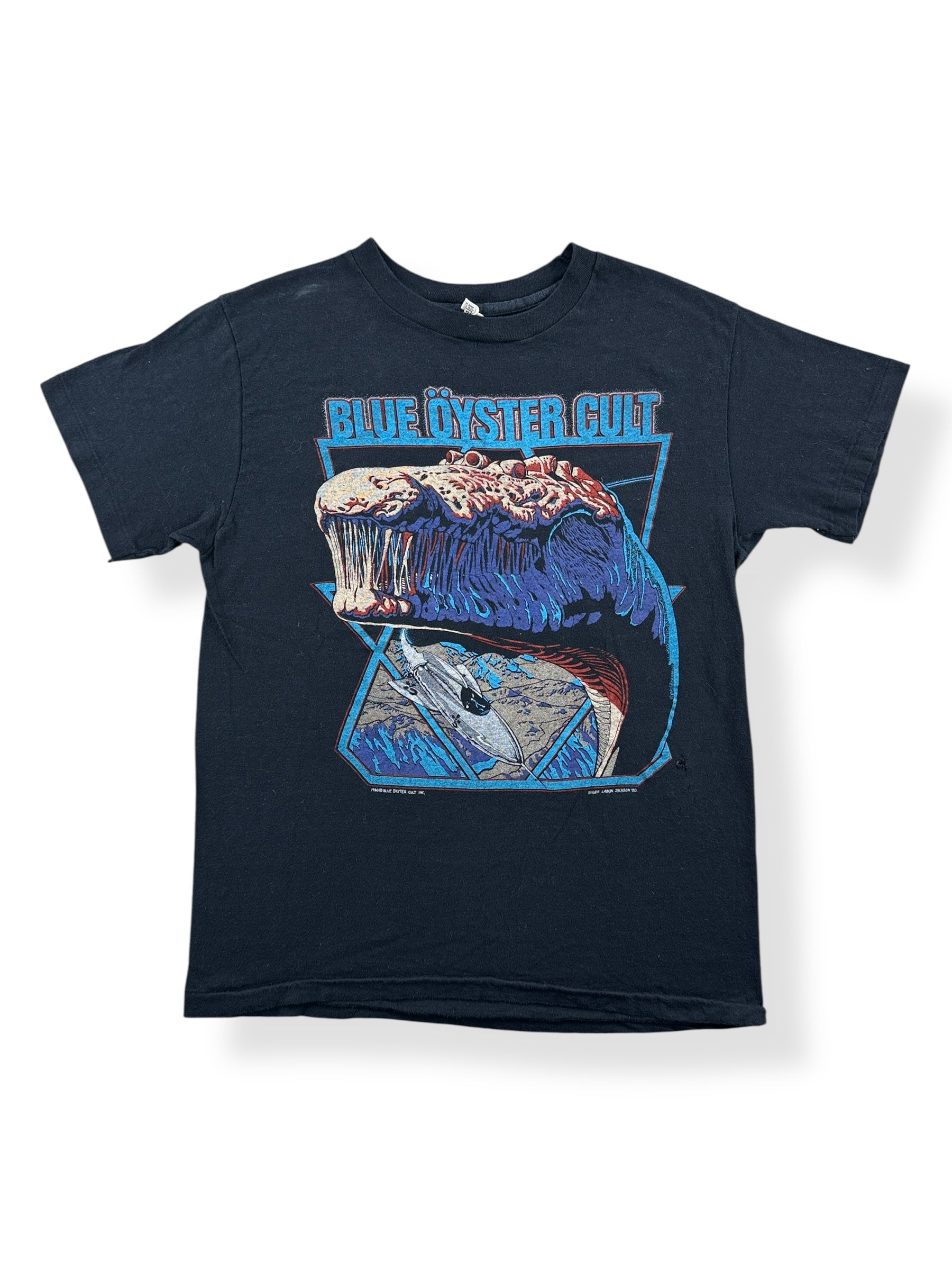 Front of Vintage Blue Oyster Cult 2-Sided Tee SZ S