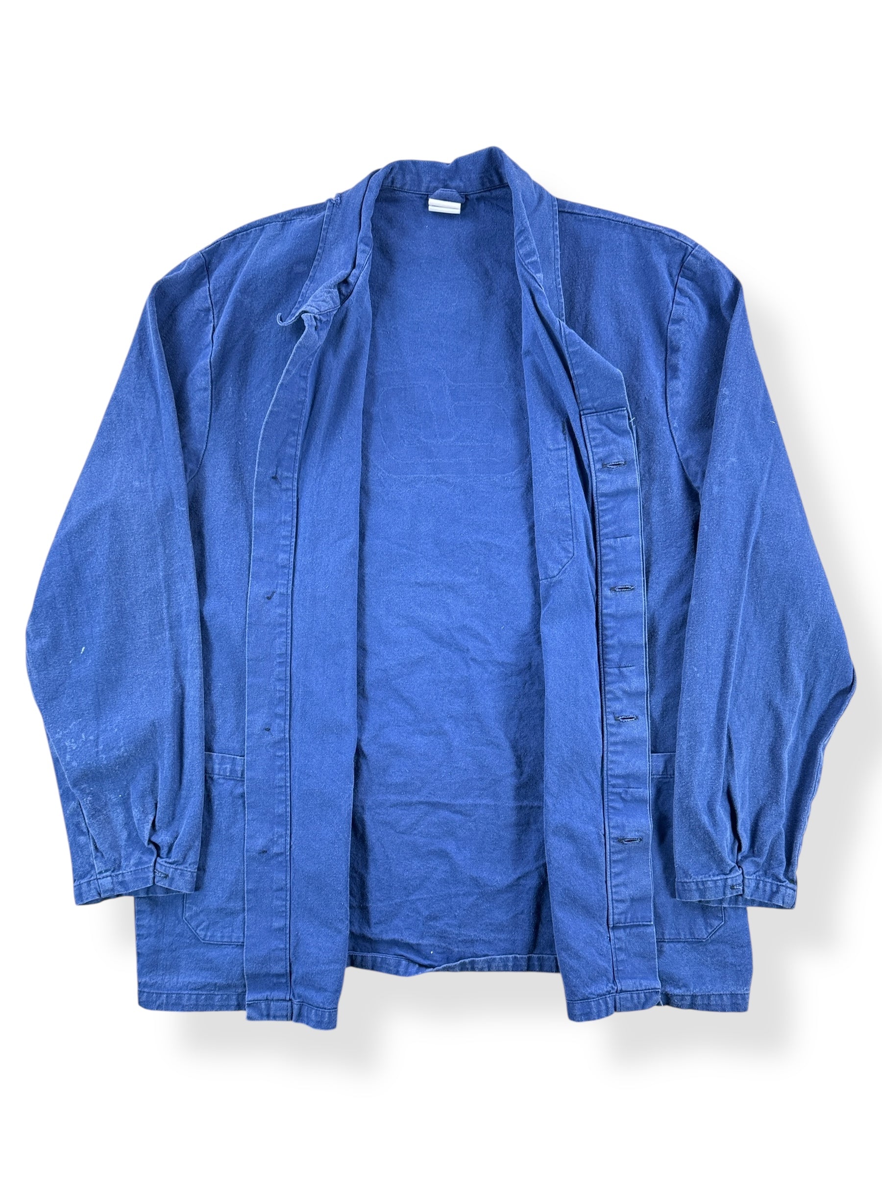 Inside of Vintage Brudra Euro Work Jacket W/ Back Graphic SZ L