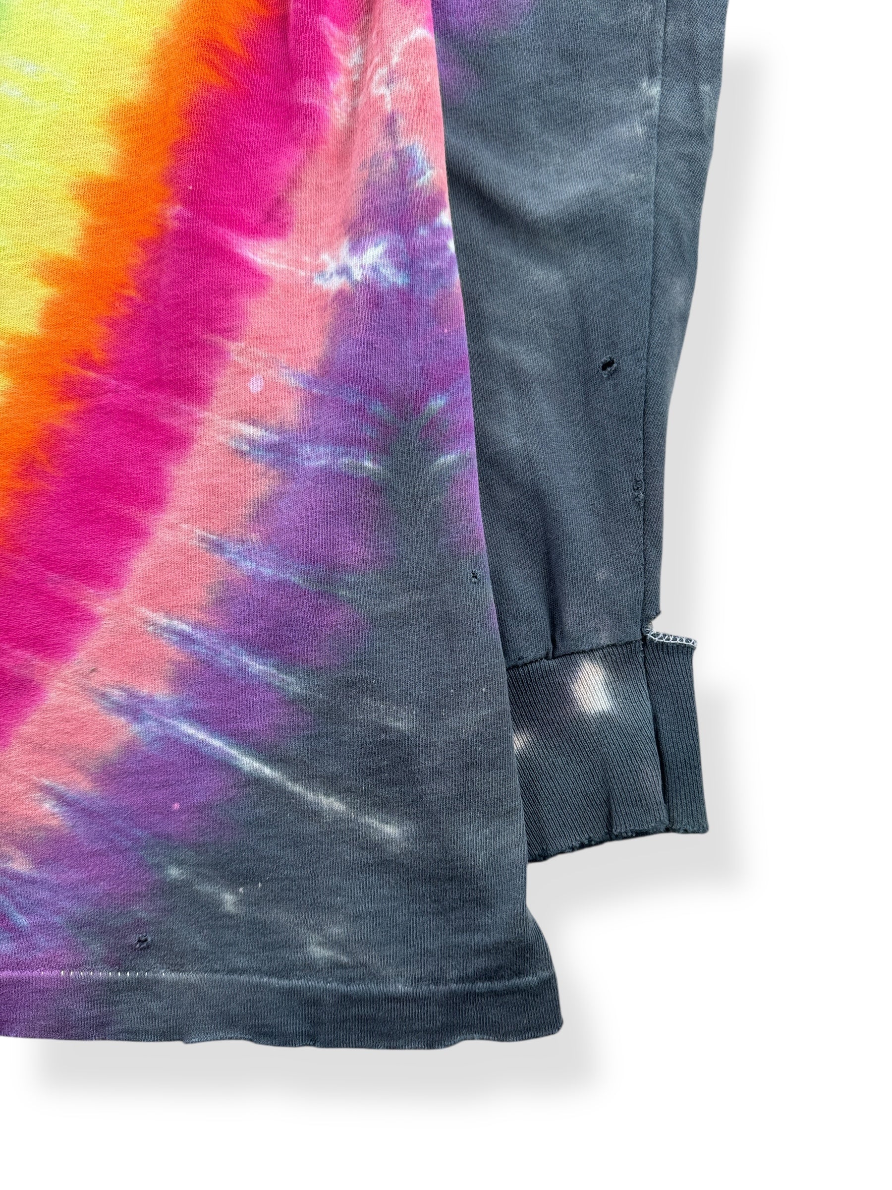 Hole on Vintage Long Sleeve Tie Dye Tee SZ XL