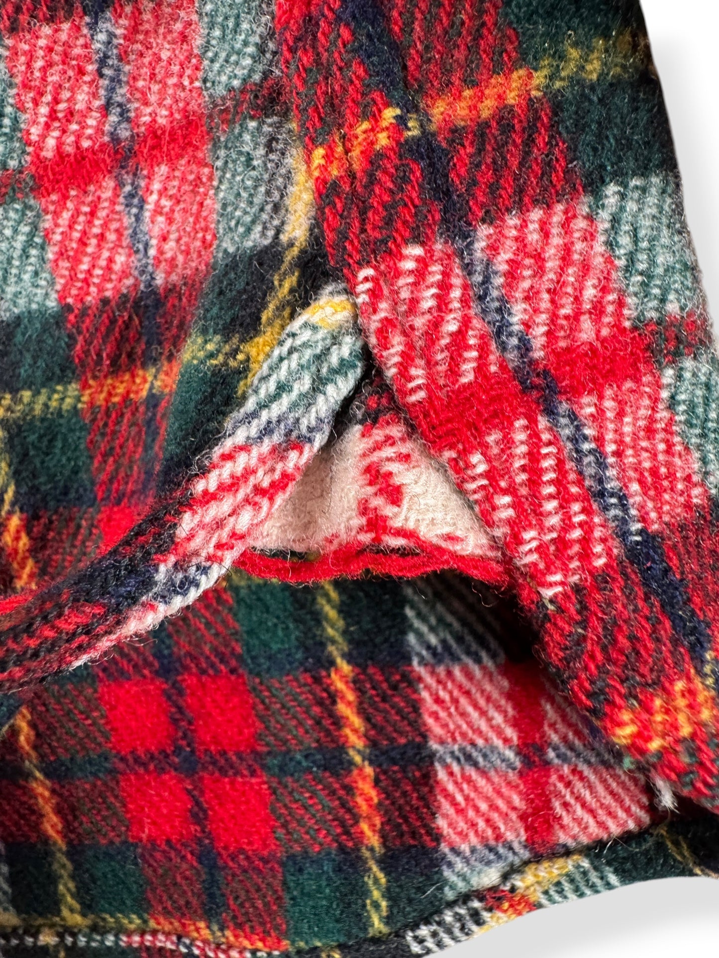 Gusset on Vintage McGregor Seymour Flannel Shirt SZ M