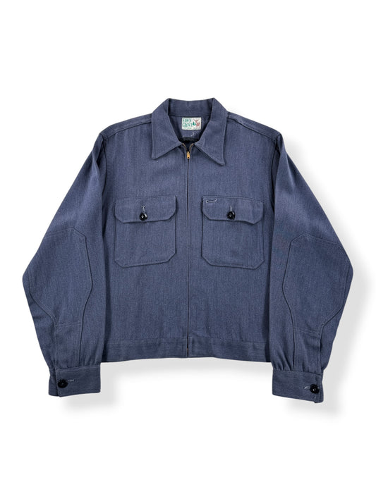 Front of Vintage 50s Fawn Grove Work Jacket SZ M