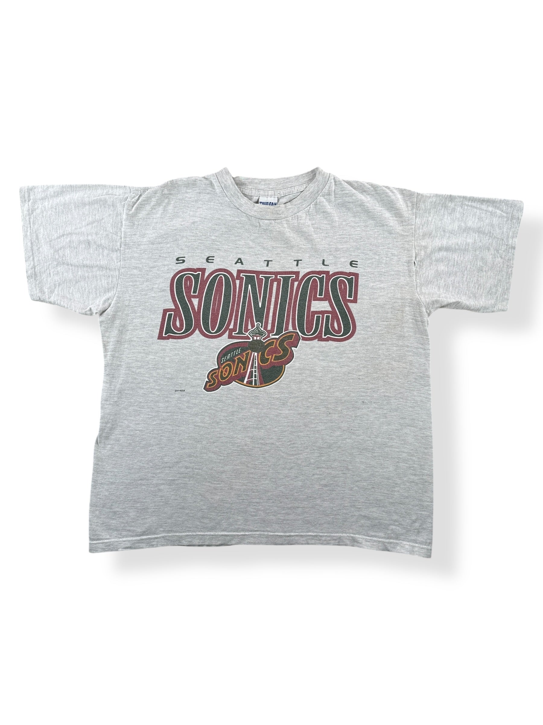 Front of Vintage Seattle Supersonics Tee SZ L