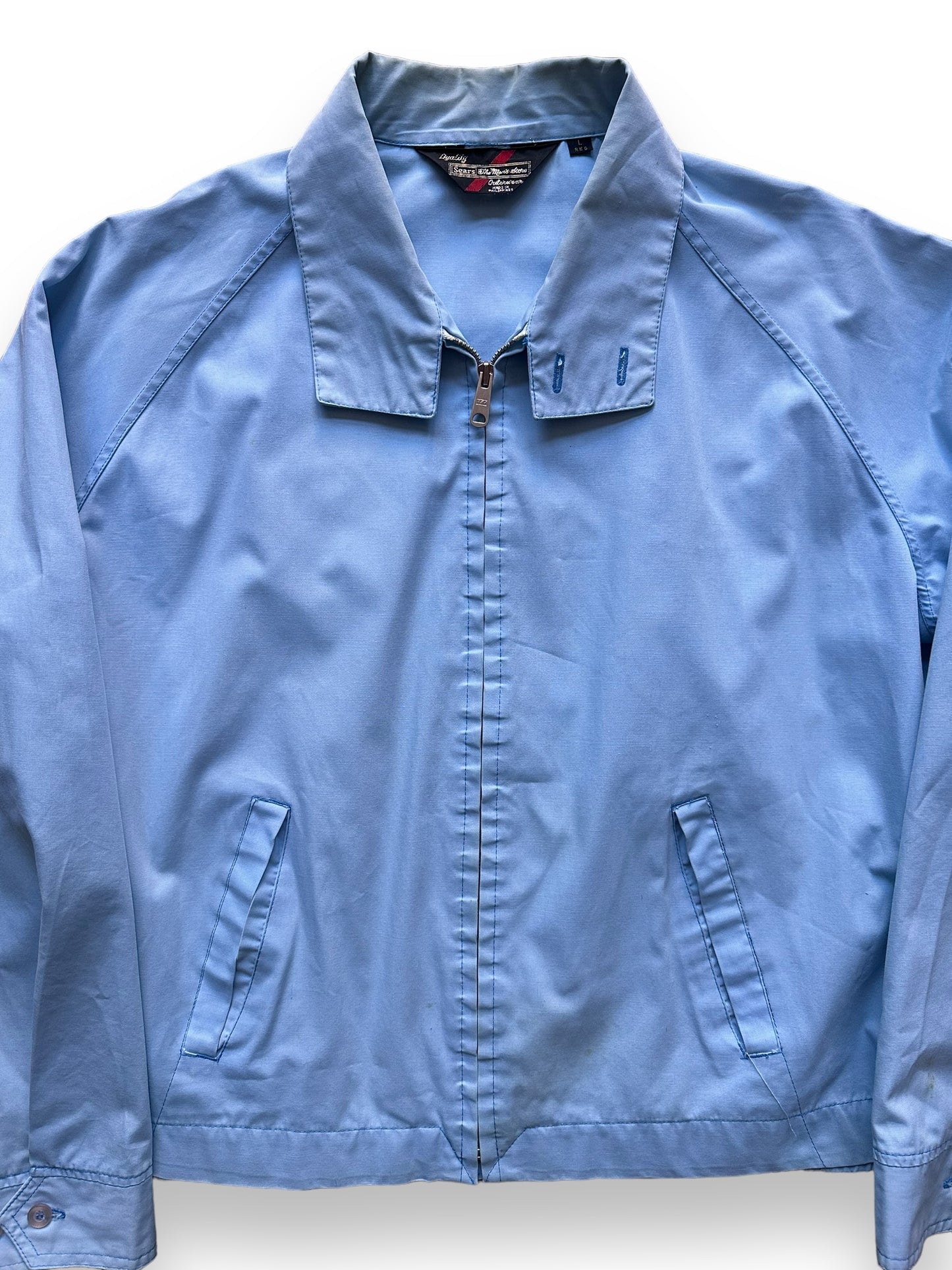 Vintage Robins Egg Blue Light Jacket SZ L