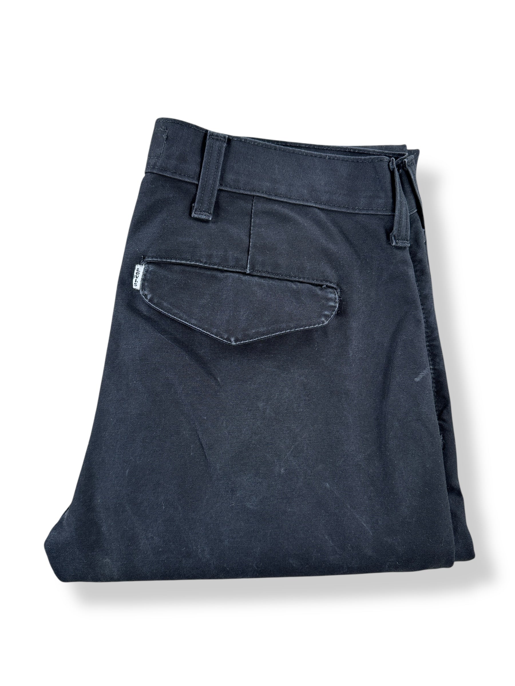 Folded Filson X Levis Black Trousers W30 (Fits W32)
