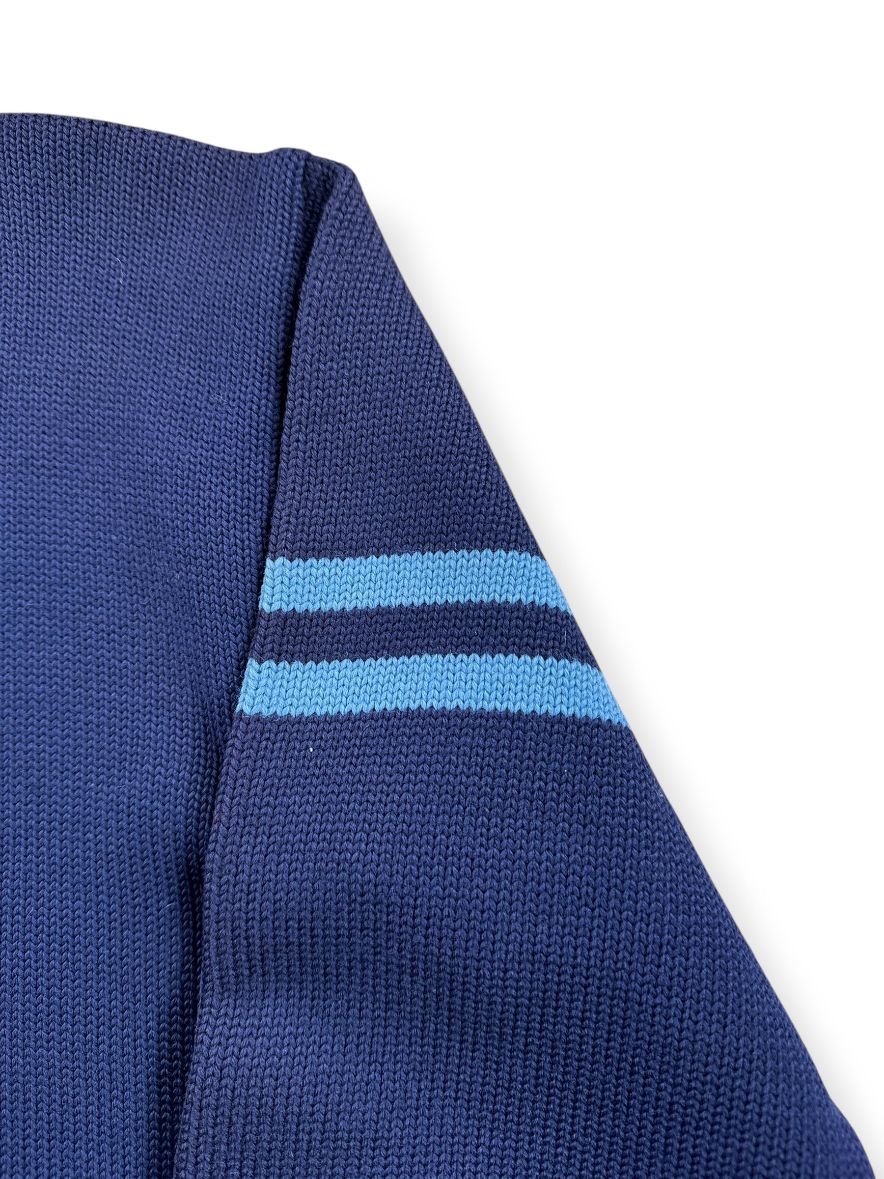 Design on Vintage Albion Knitting Mills Varsity Sweater SZ S