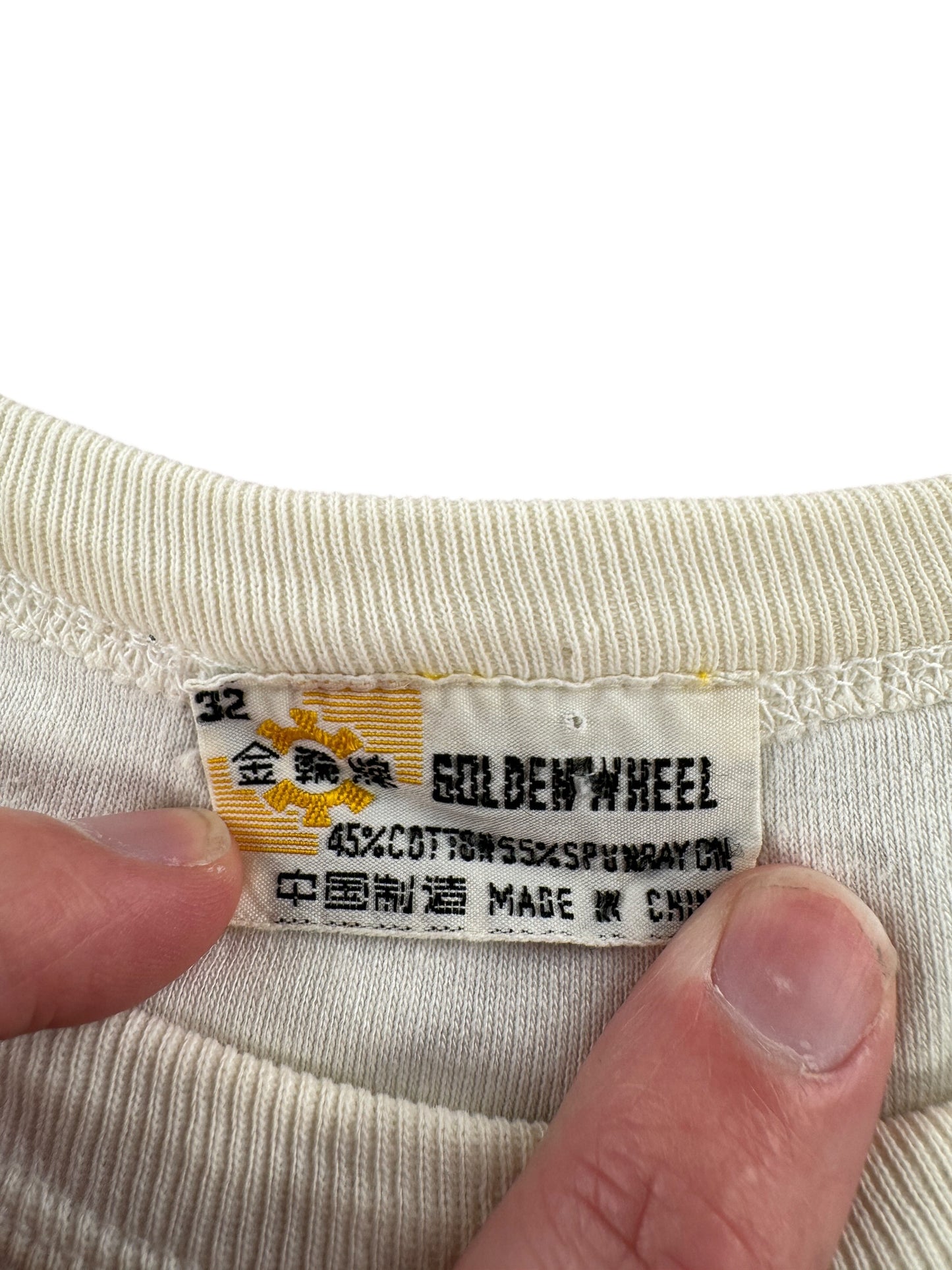 Tag on Vintage Great Wall of China Tee SZ XS