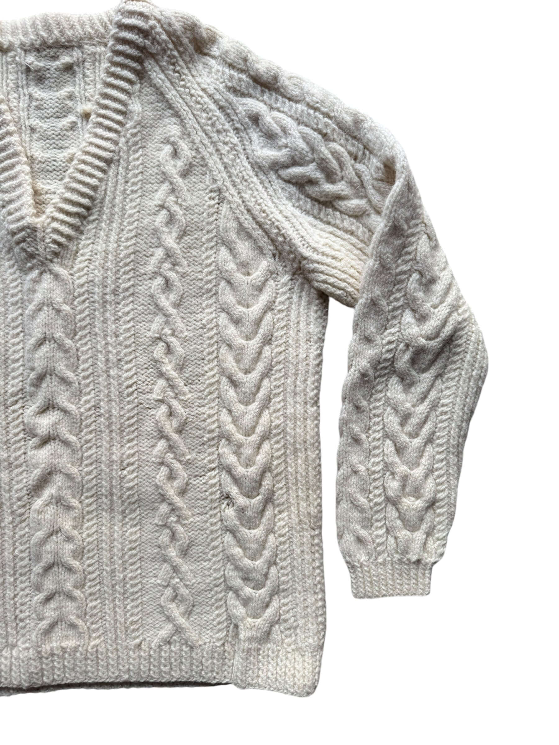 Vintage Children's Handknit Wool Sweater, popular 60's German Hand Knit 100% Wool Unisex