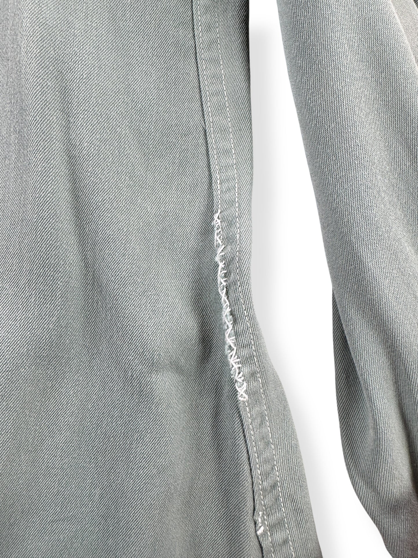 Repair on Vintage H Bar C Rayon Gabardine Playing Cards Pearl Snap SZ L