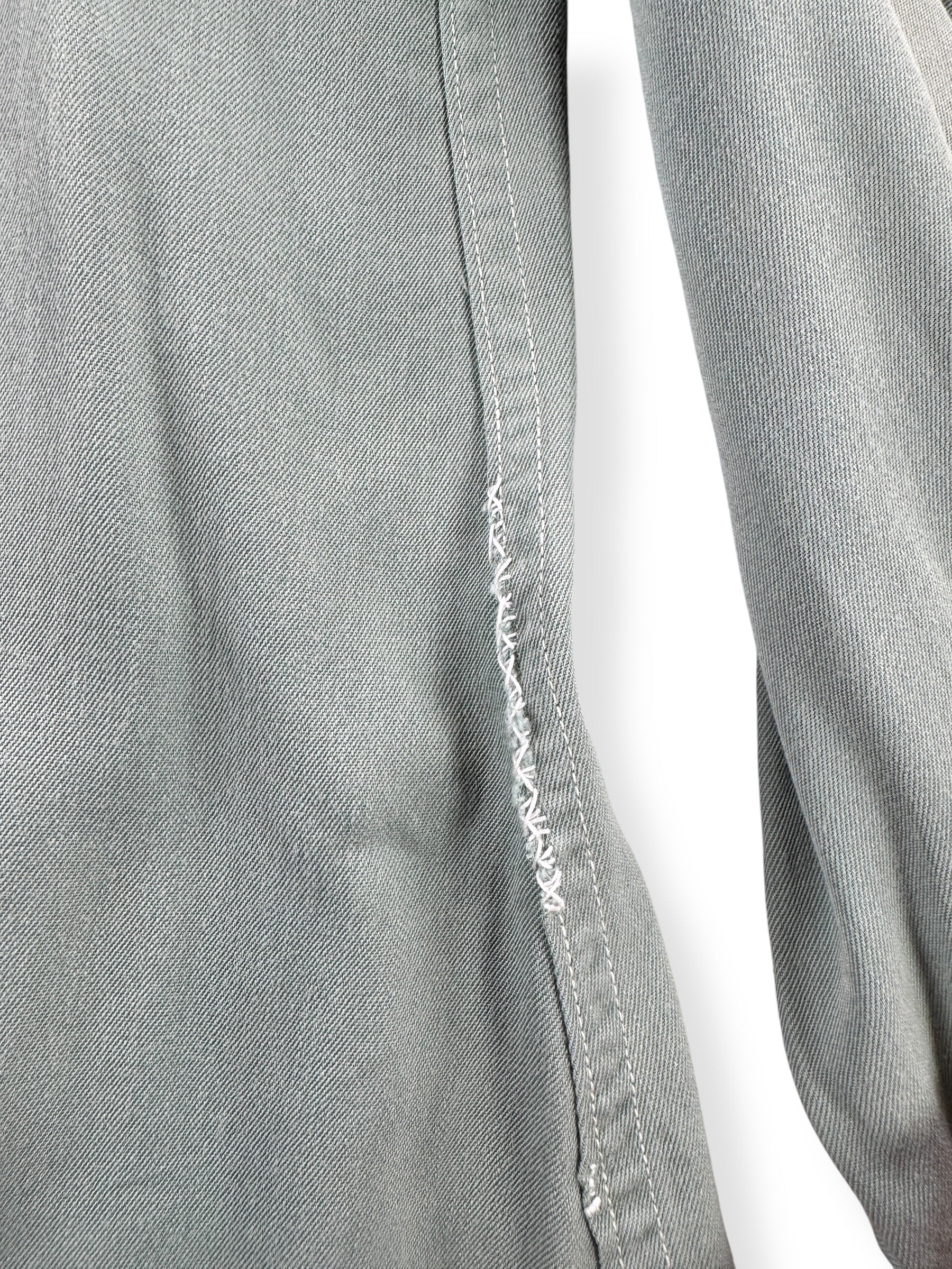 Repair on Vintage H Bar C Rayon Gabardine Playing Cards Pearl Snap SZ L