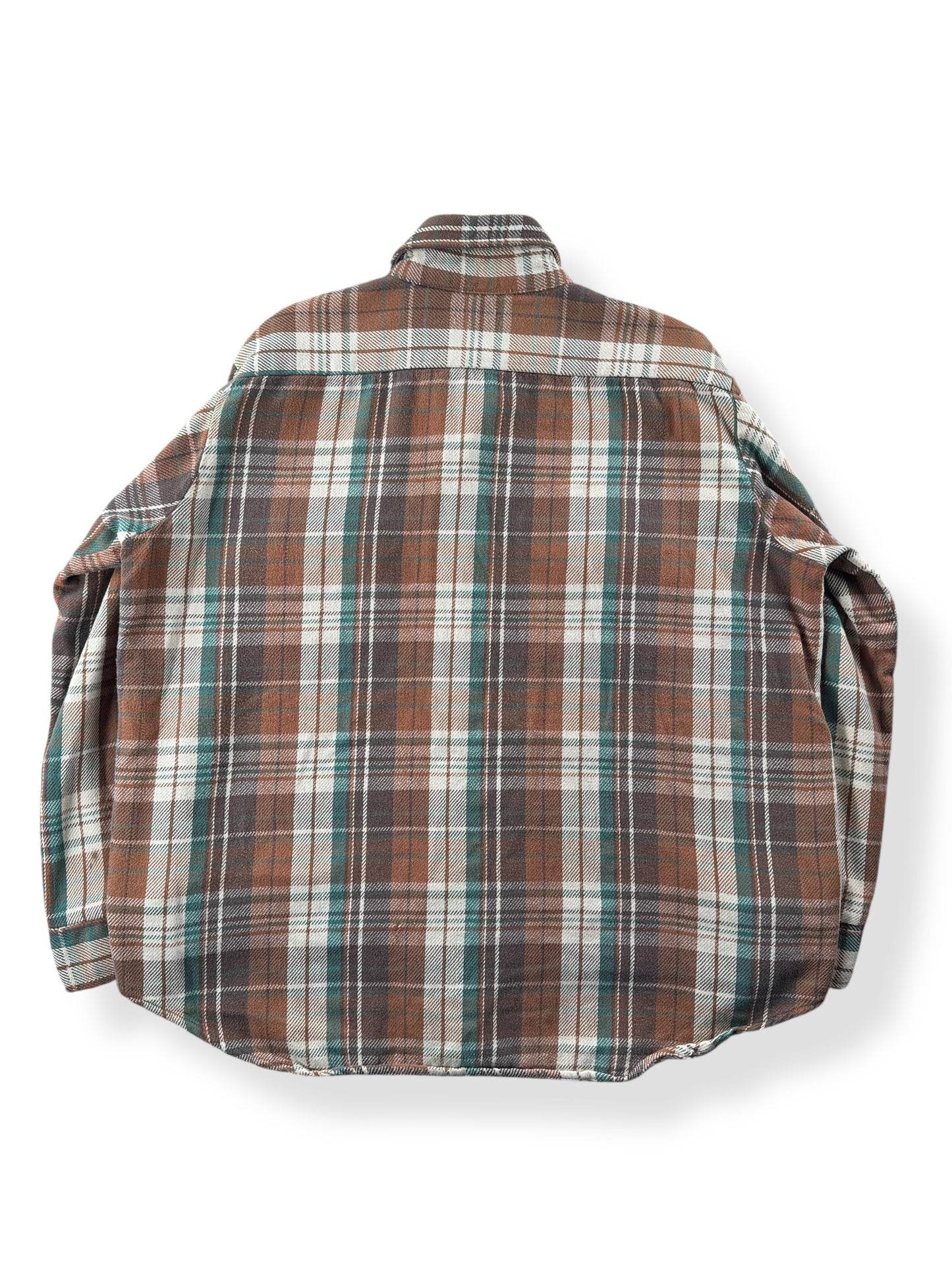 Back of Vintage The Alaskan Cotton Flannel SZ XL