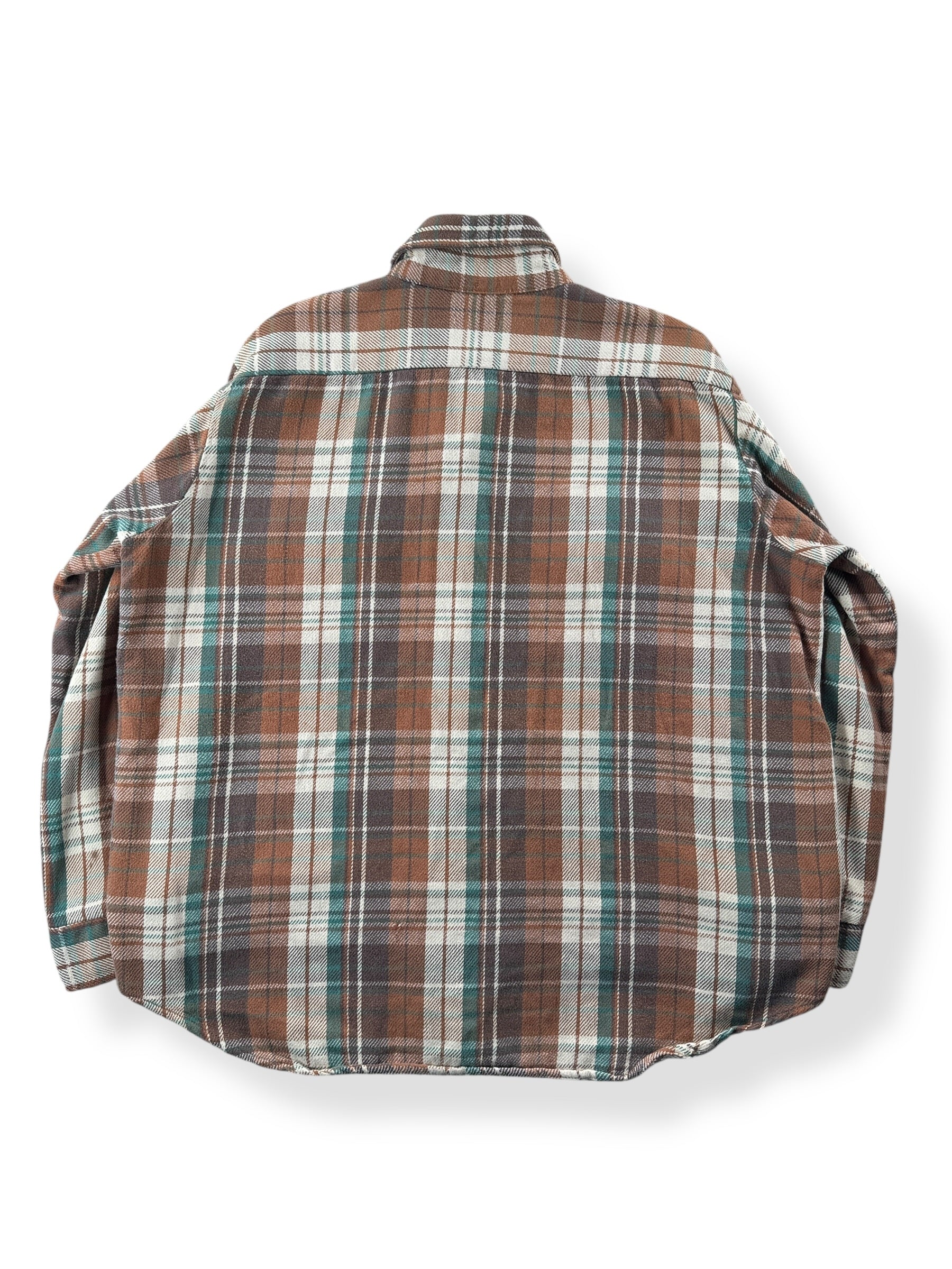 Back of Vintage The Alaskan Cotton Flannel SZ XL