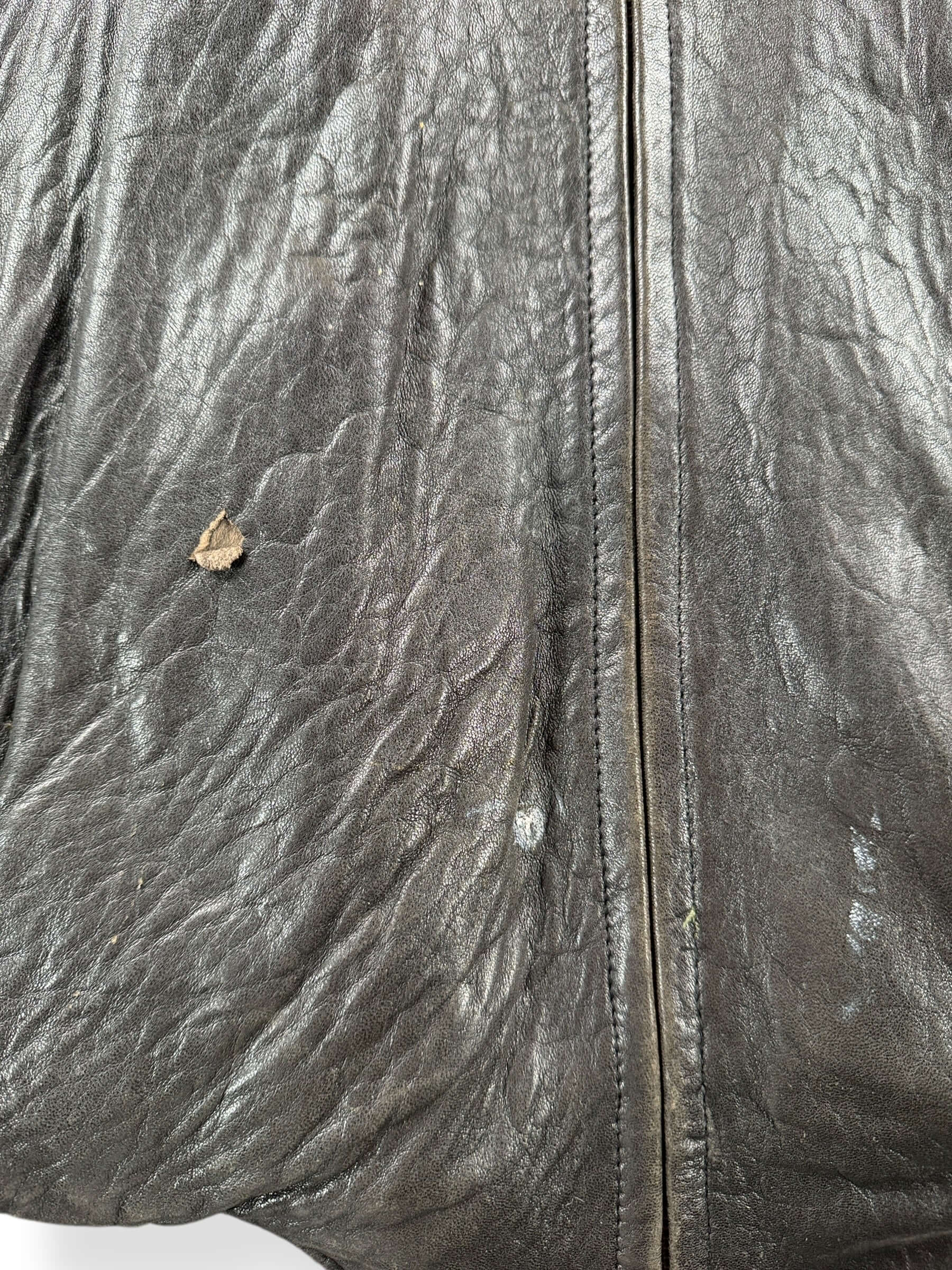 Snag on Vintage Planet Hollywood Leather Jacket SZ XL