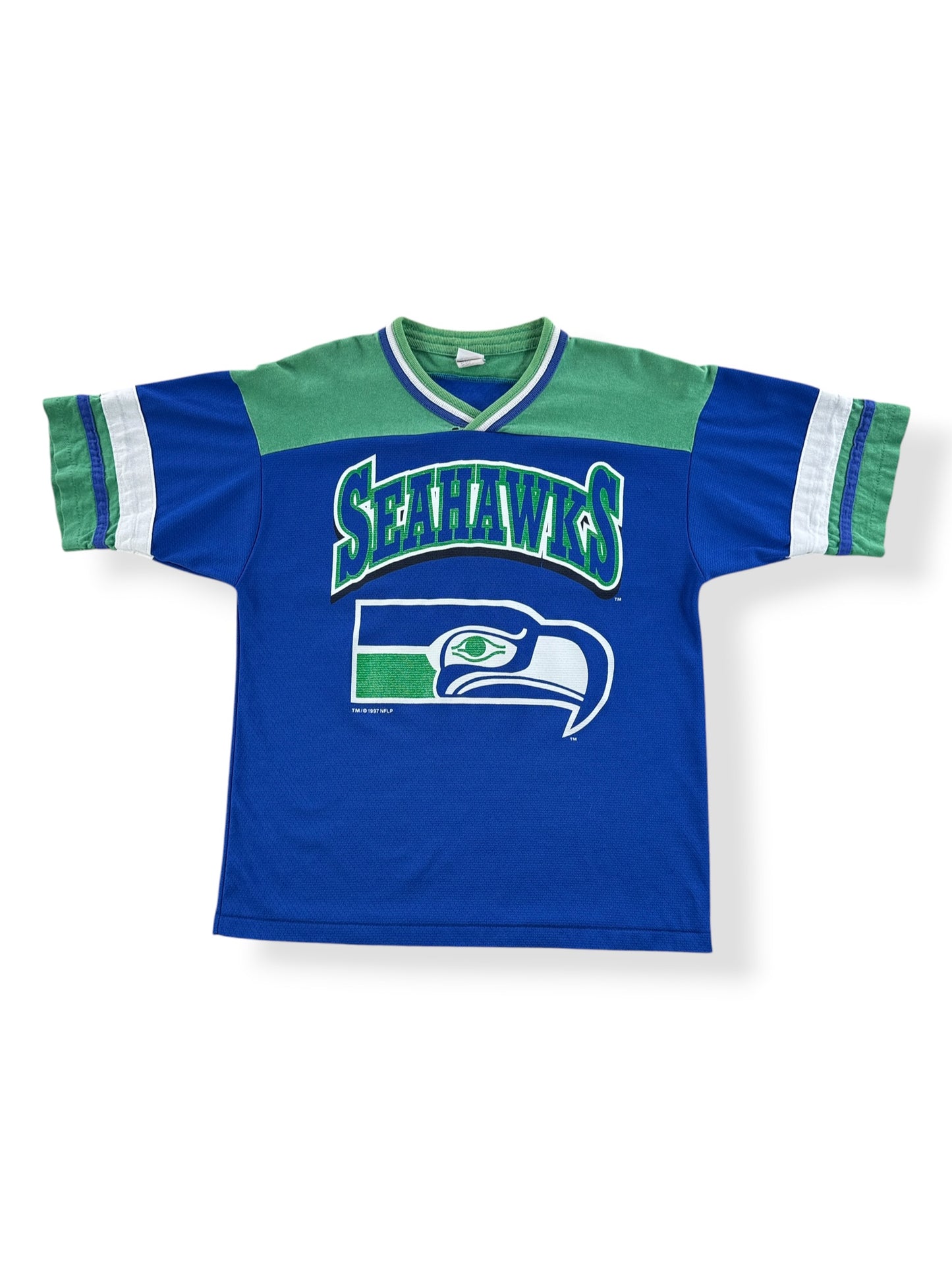 Front of Vintage Seahawks Jersey SZ M