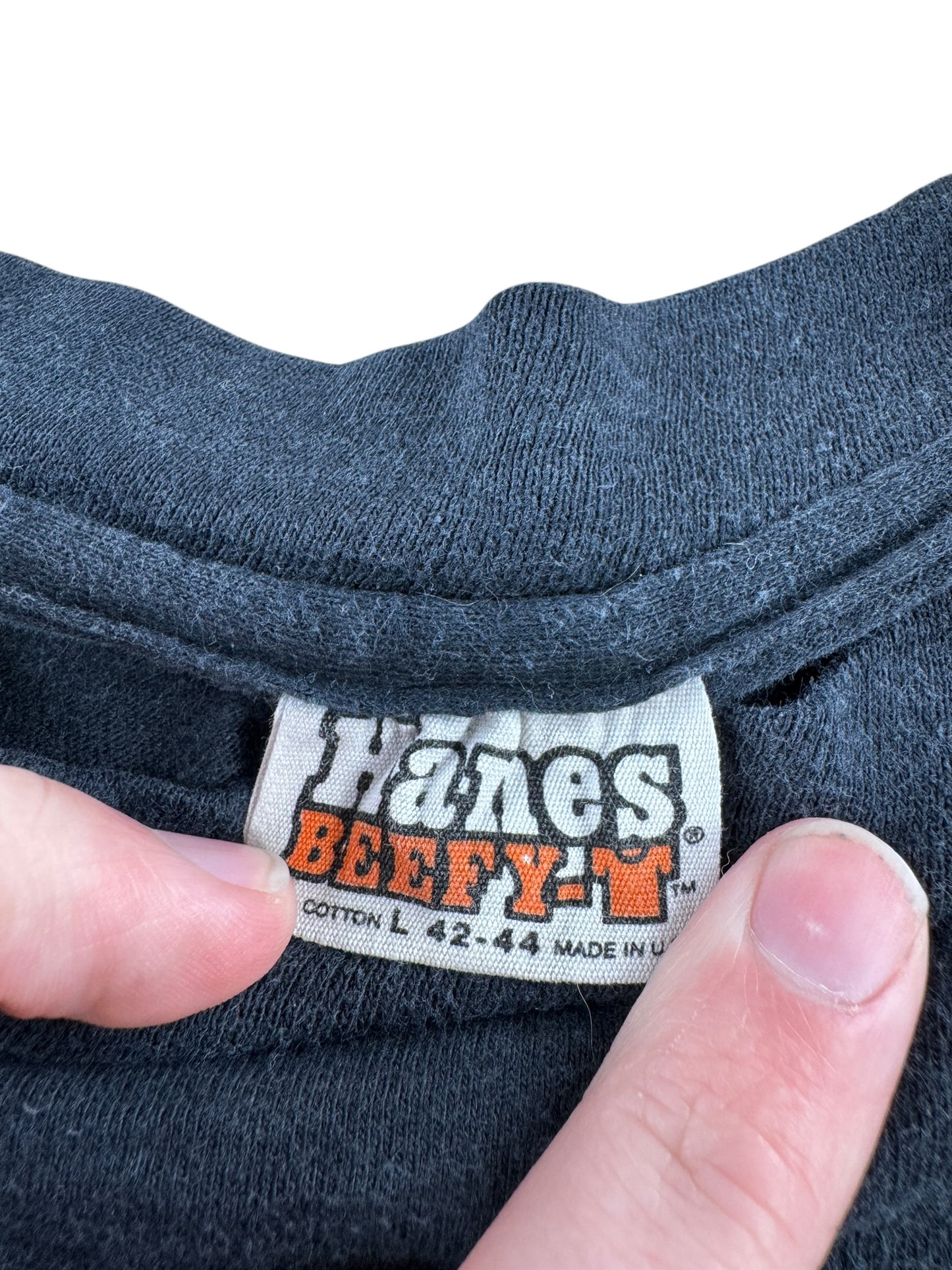 Tag on Vintage 70s/80s Era Harbor City Harley Davidson Tee SZ L (Fits M)