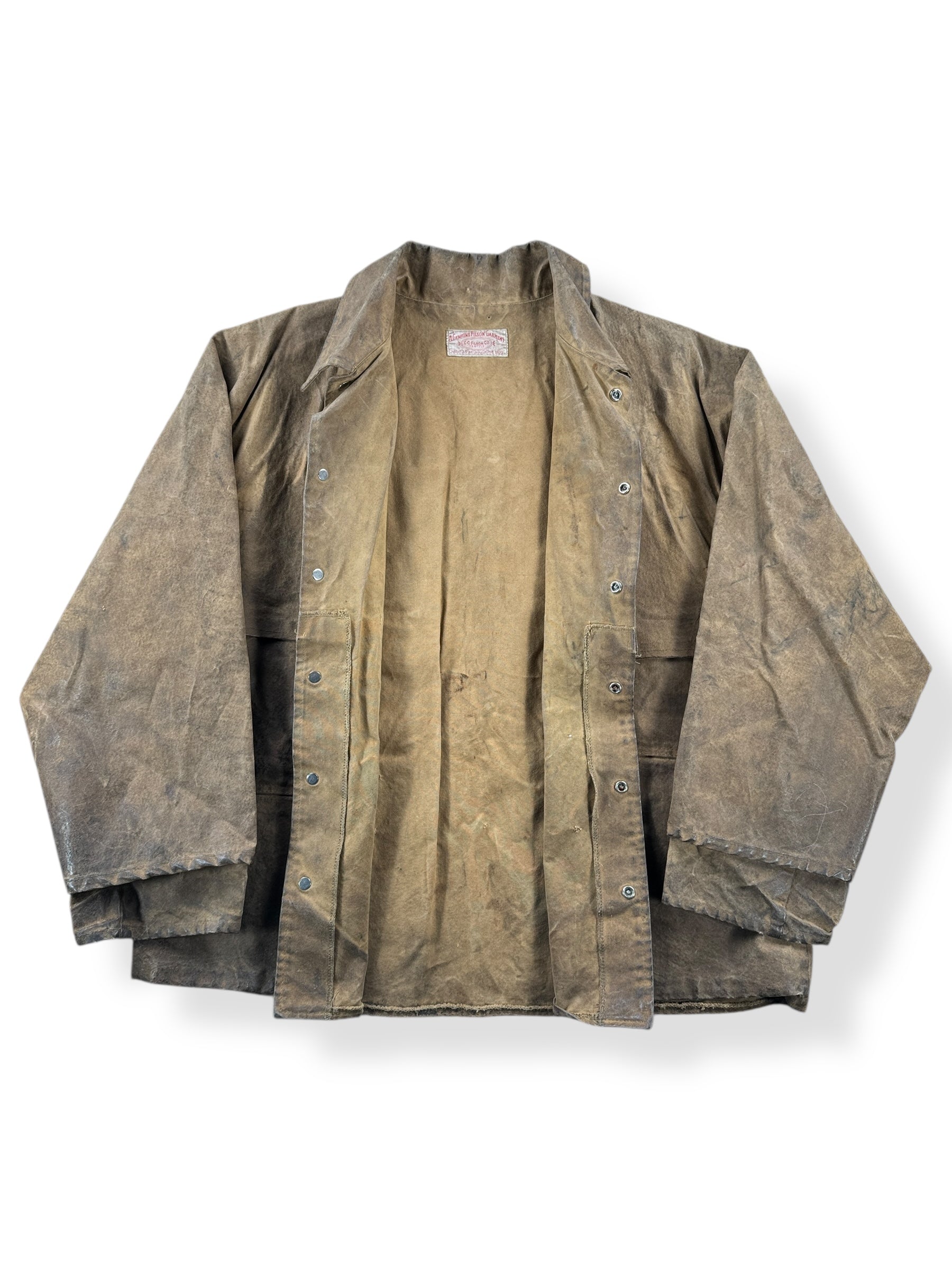 Inside of Vintage Filson Double Logger Jacket SZ 40