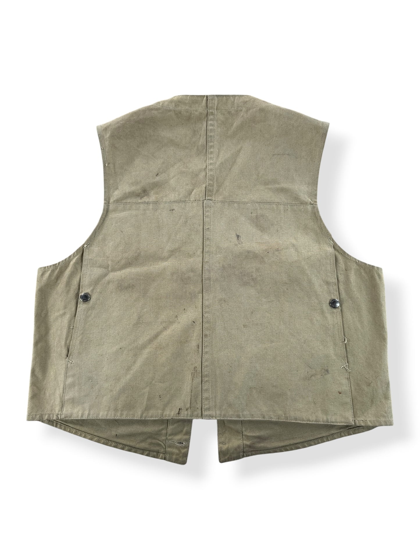 Back of Vintage 50s Filson's Vest SZ L
