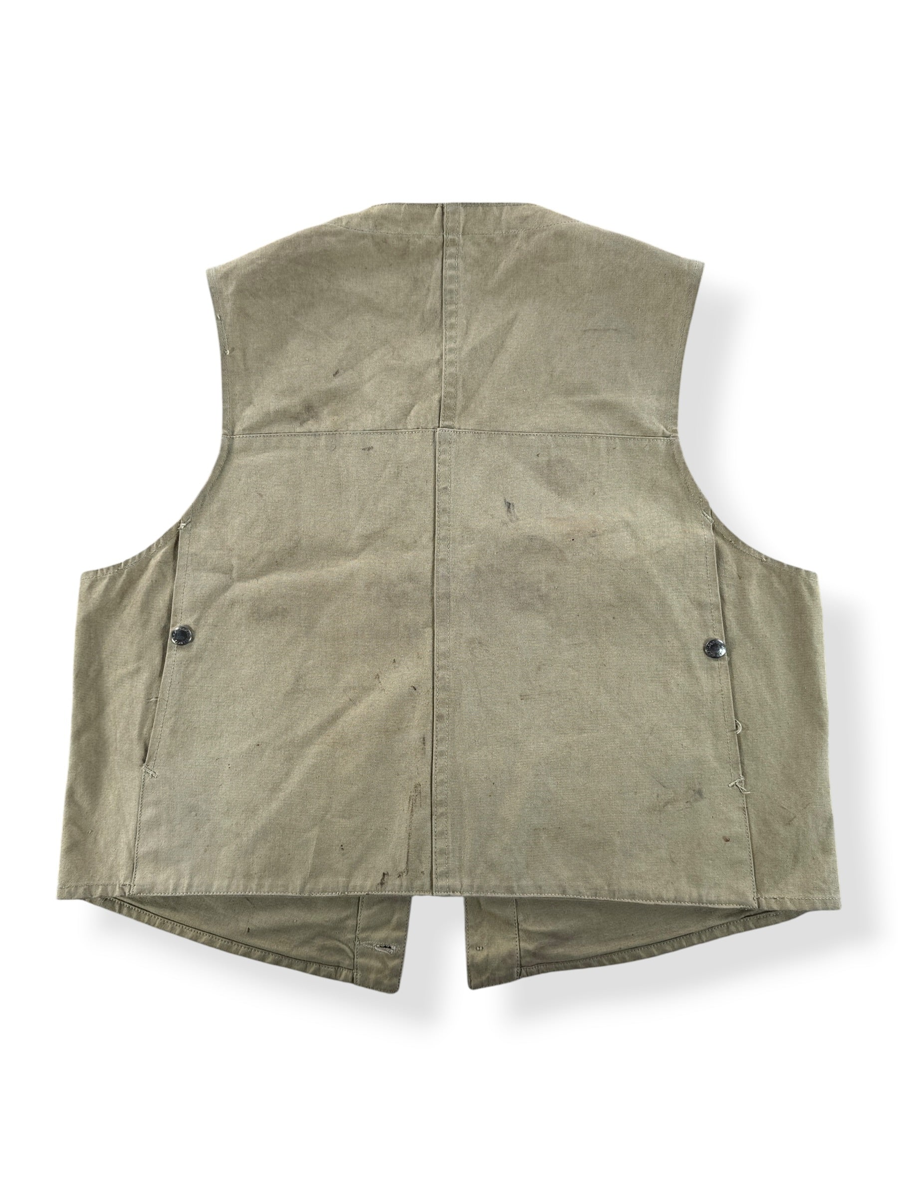 Back of Vintage 50s Filson's Vest SZ L