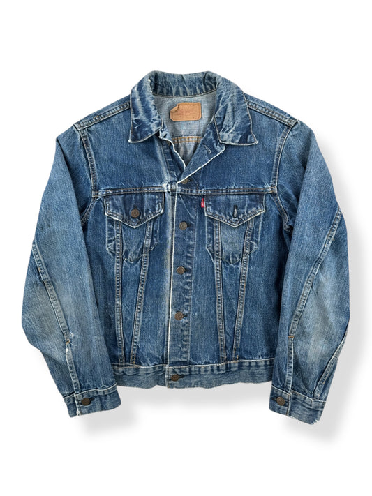 Front of Vintage Big E Levi's Type III Jacket SZ S