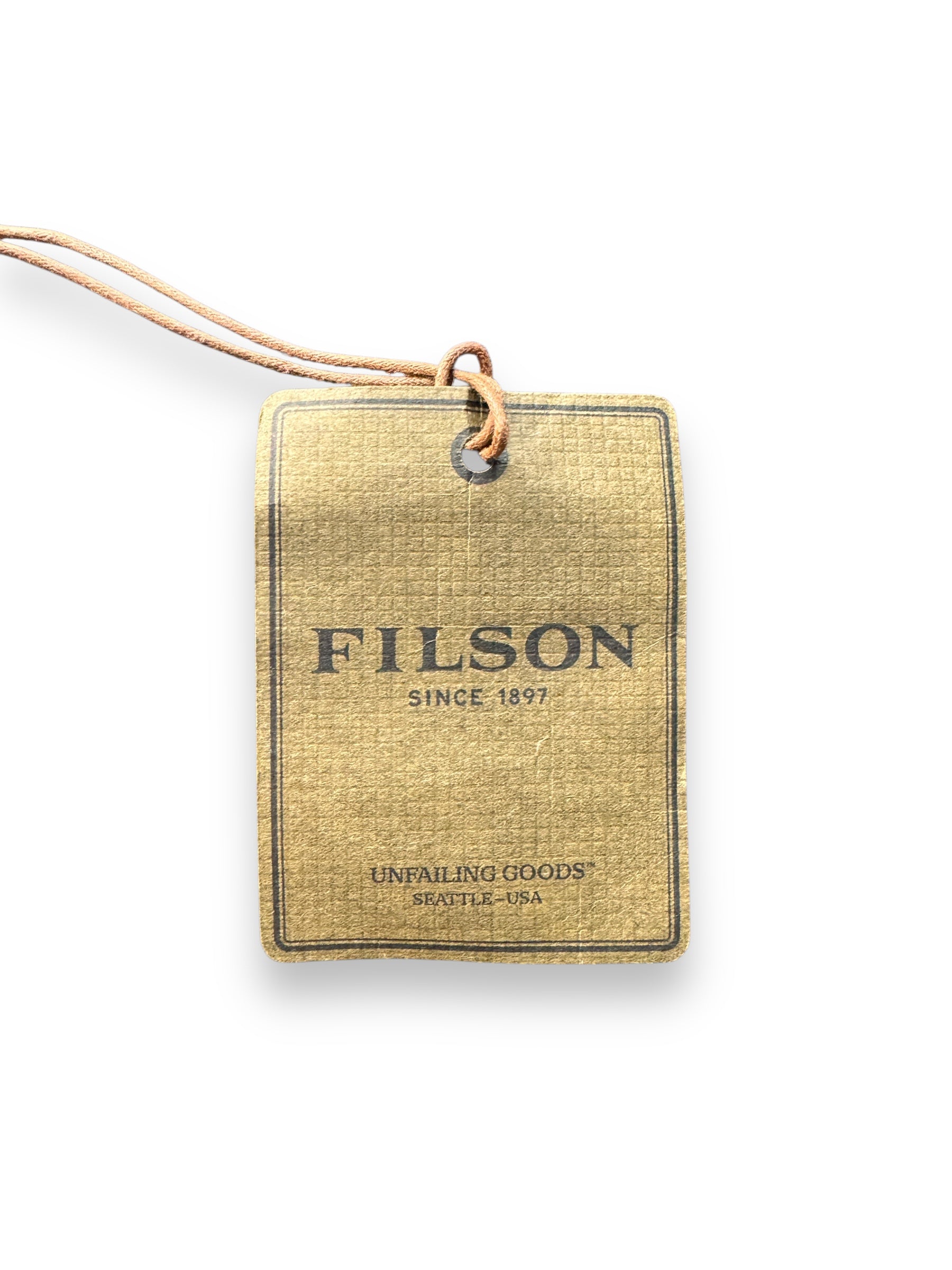 paper tag on NWT Filson Tee SZ L