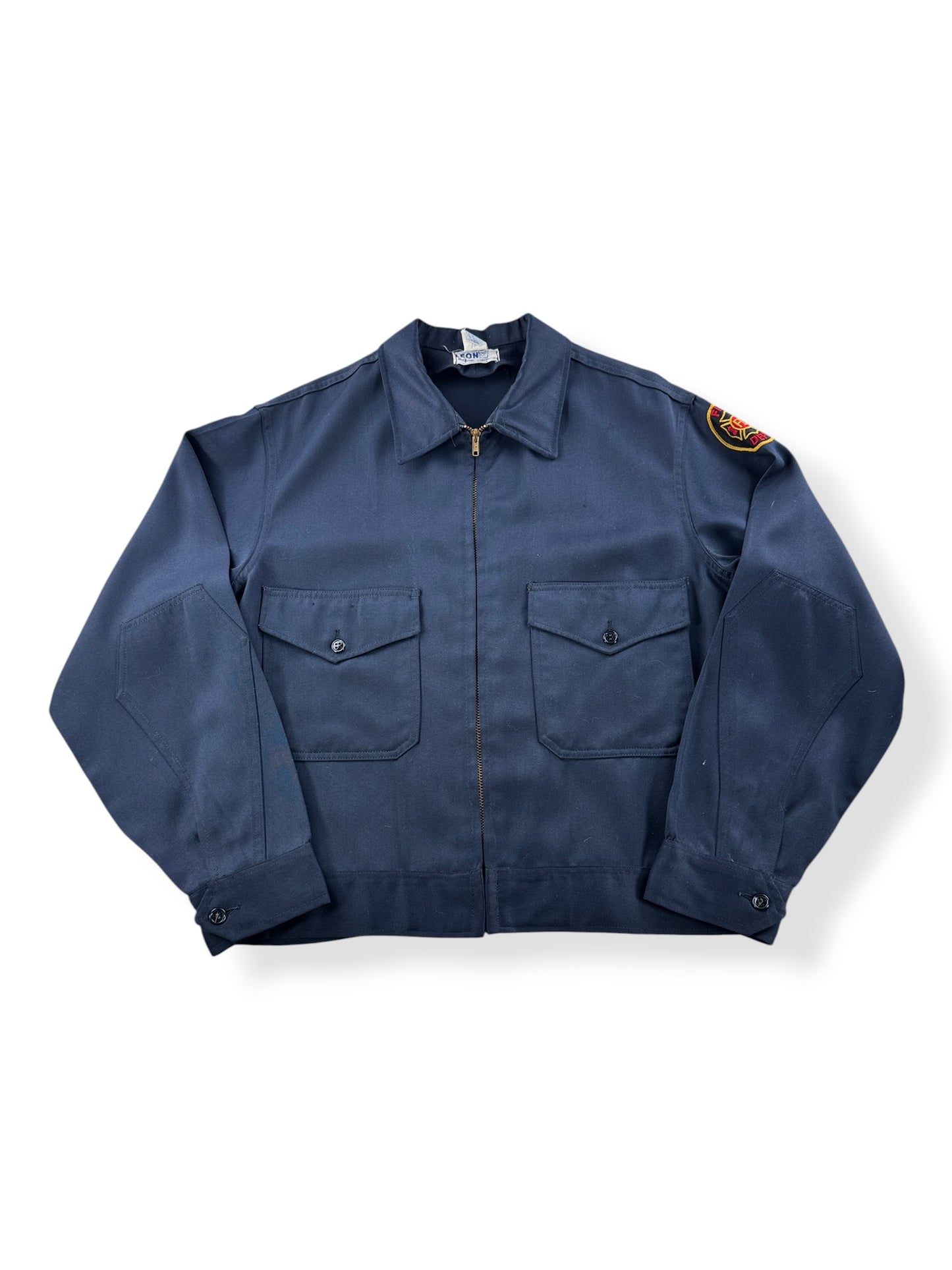 Front of Vinage 1960s Leon Work Jacket SZ 44