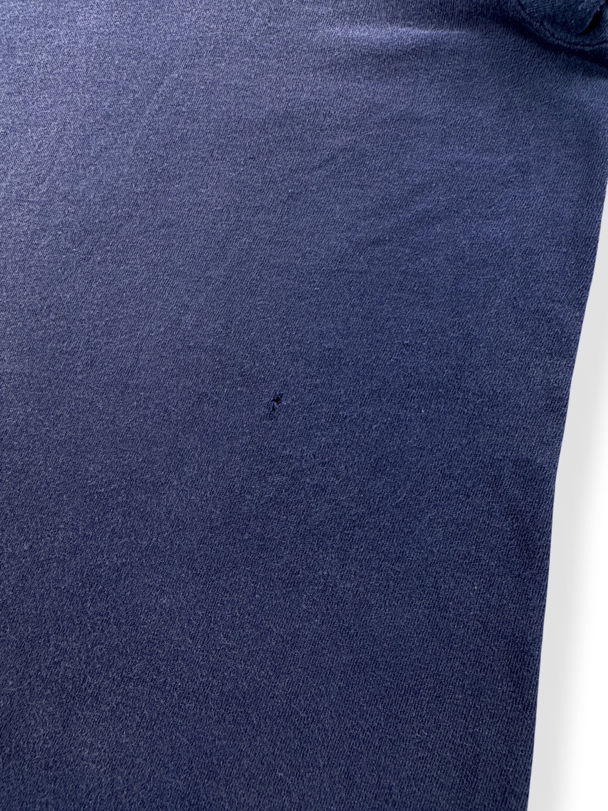 Small hole on side of Vintage Navy Ghost Pocket Tee SZ M