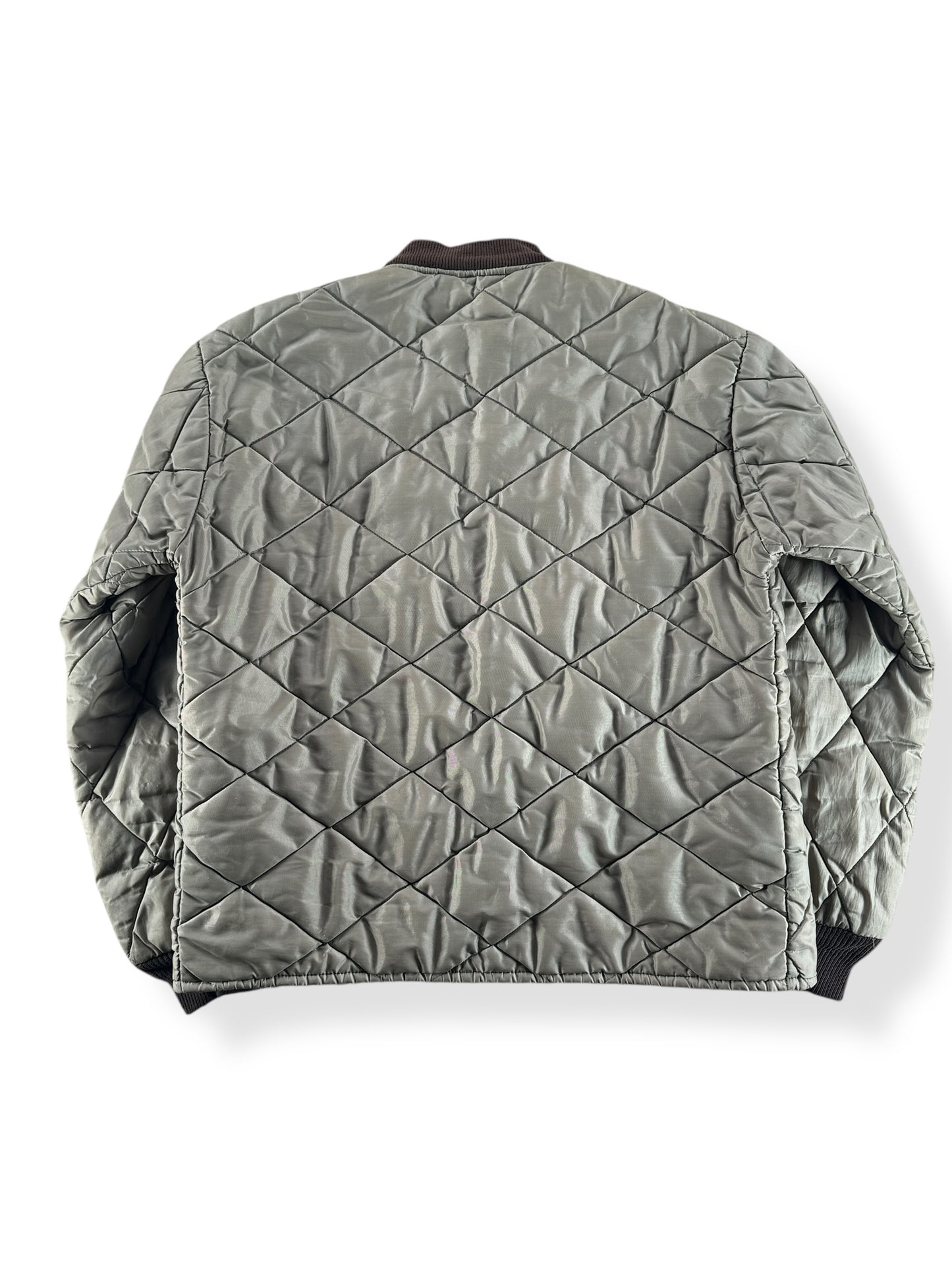 Back of Vintage Liner Jacket by Samco SZ M