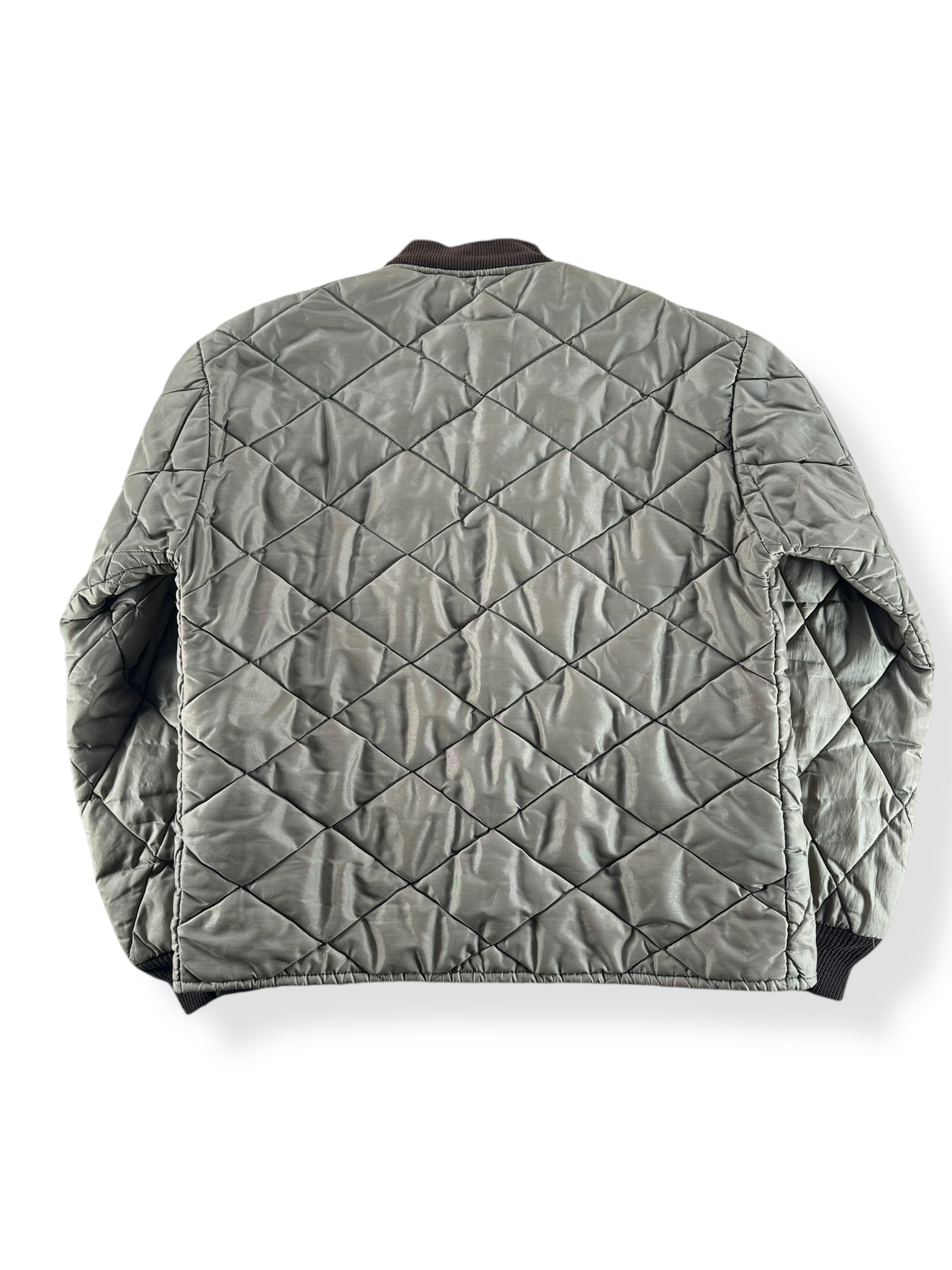 Back of Vintage Liner Jacket by Samco SZ M