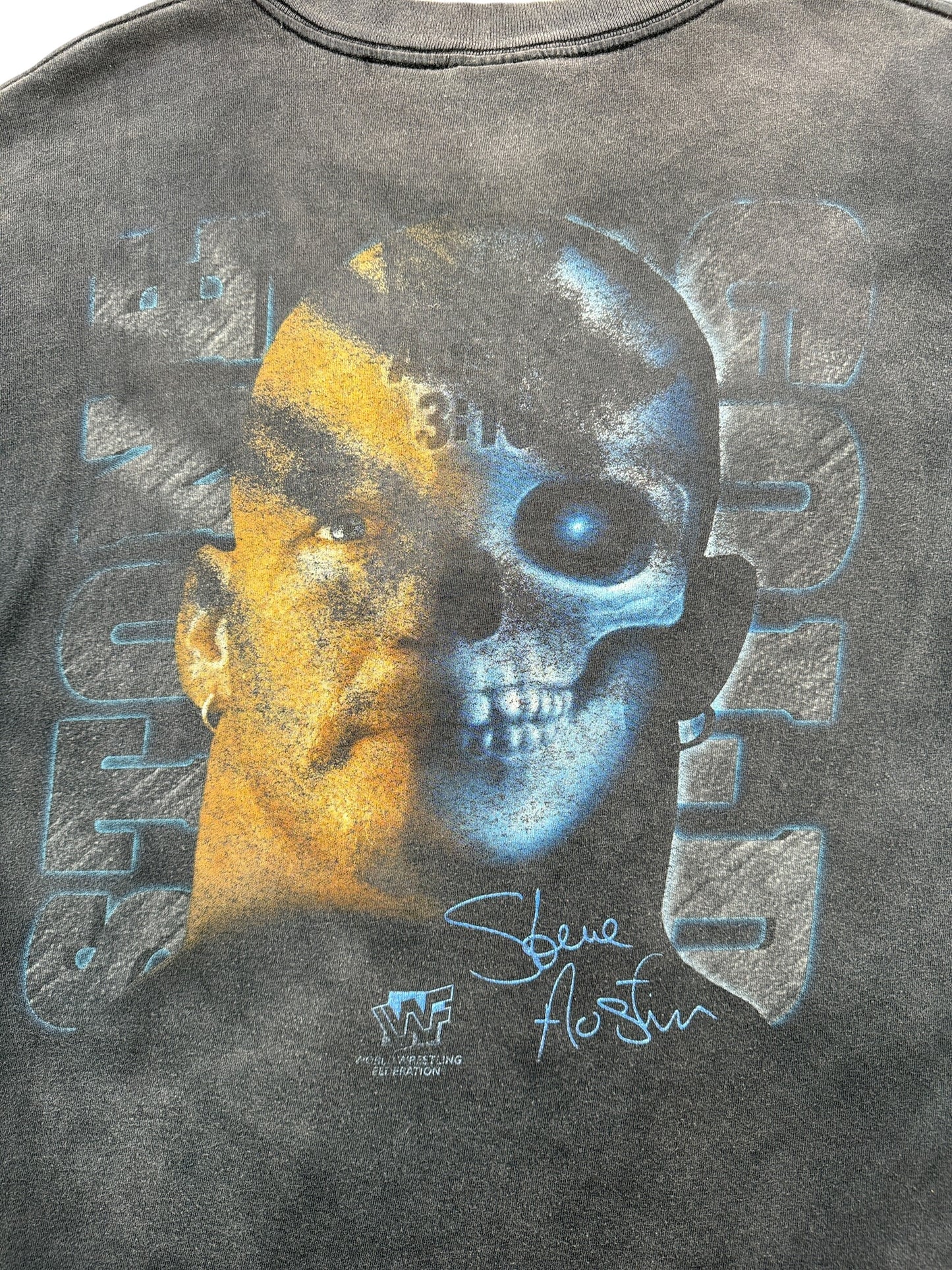 Back Graphic of Vintage Stone Cold 3:16 Tee SZ XL
