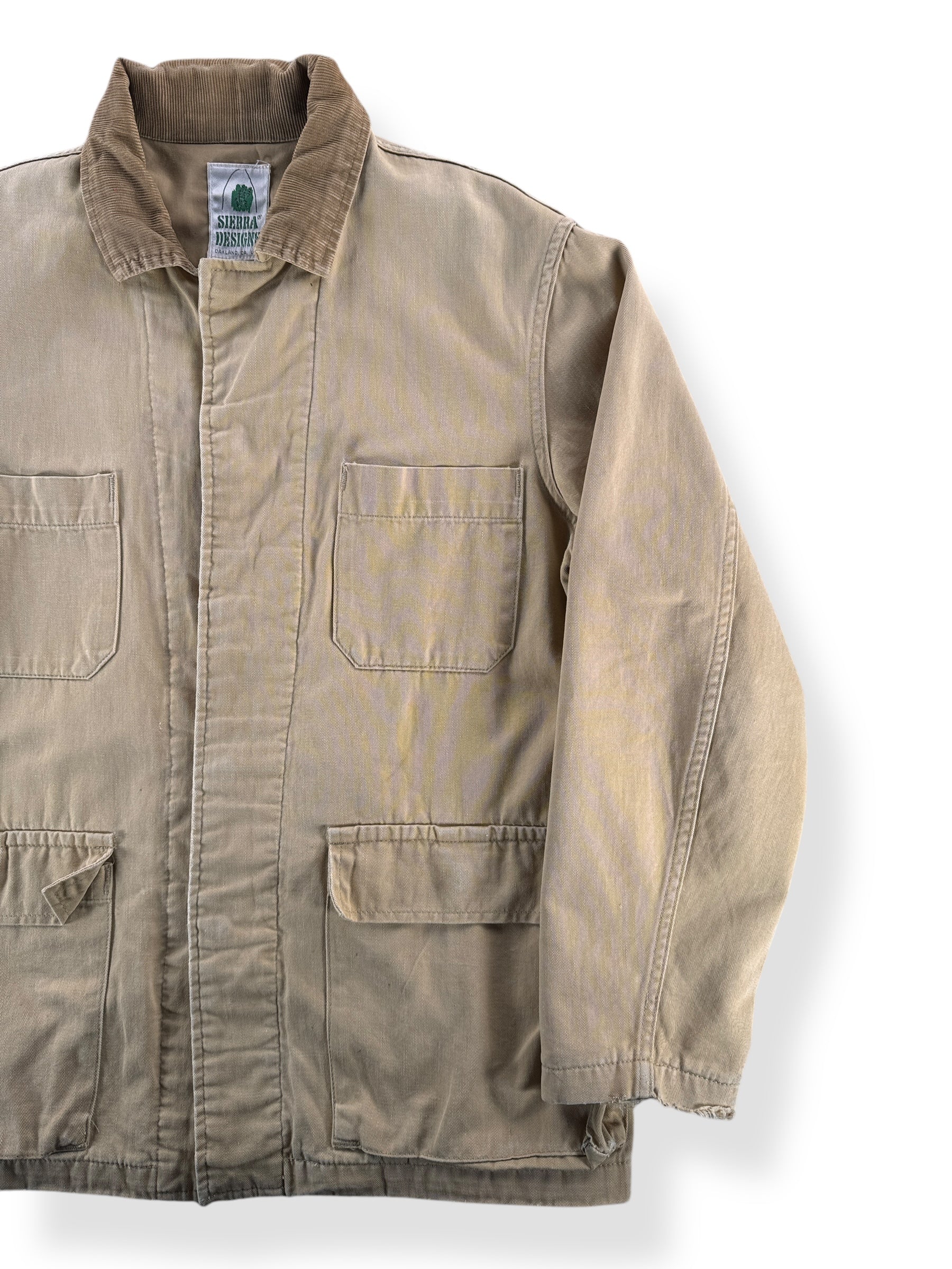 Front Left of Vintage Sierra Designs Chore Coat SZ M
